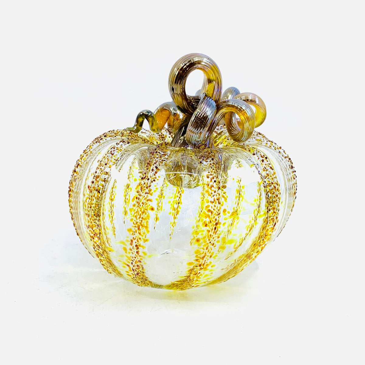 Daily Pumpkin 858 “Oops” Squat Gabby Luke Adams Glass Blowing Studio 