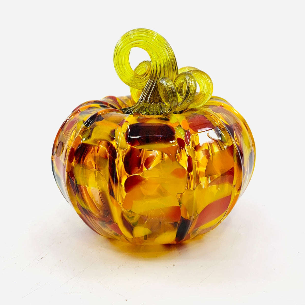 Daily Pumpkin 75 Fall Squat Daily Pumpkin Luke Adams Glass Blowing Studio 