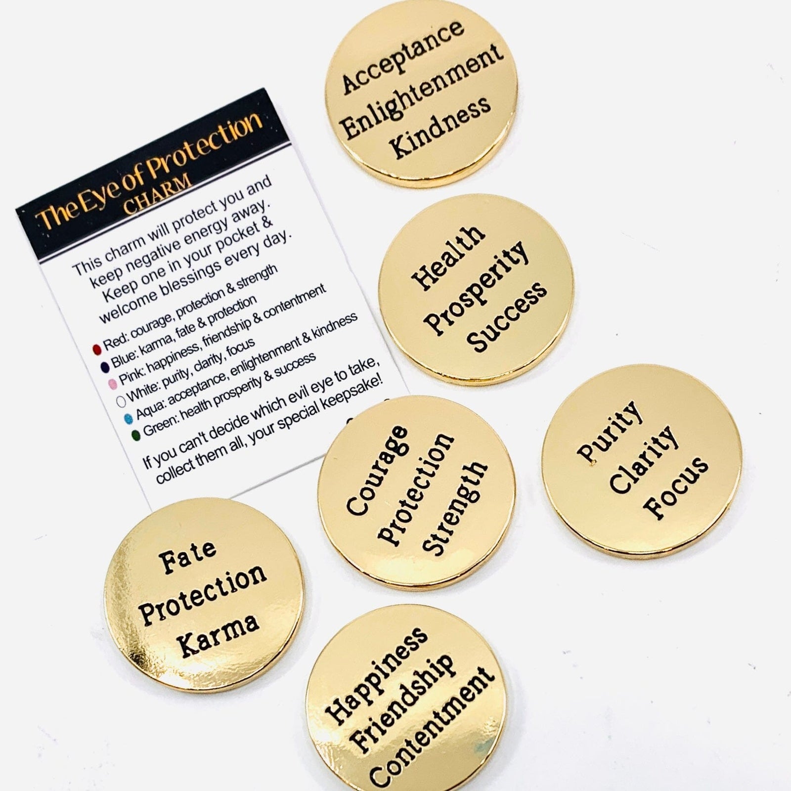 The Eye of Protection Charm PT160 Miniature GANZ 