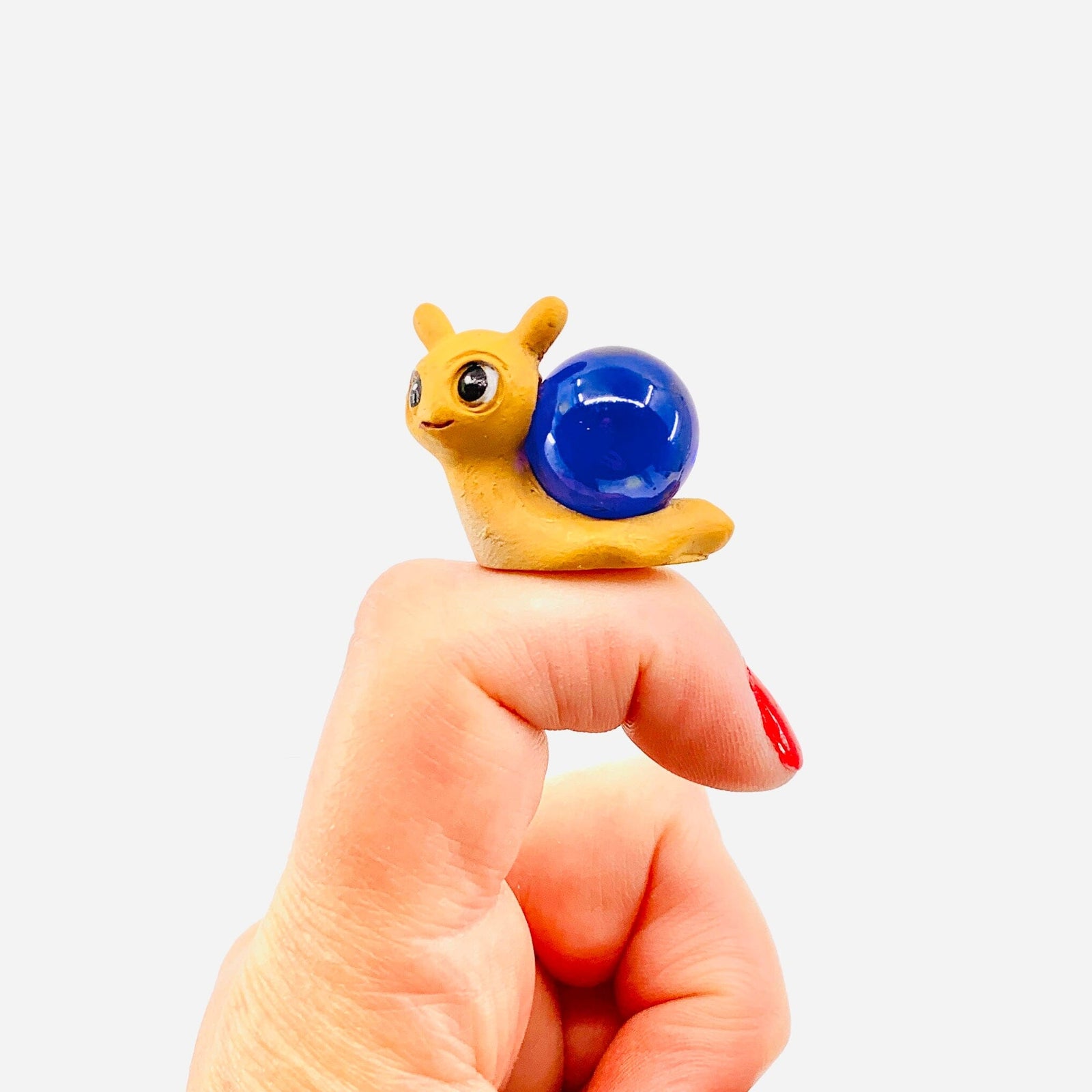 Slow & Steady Snail Charm - PT 127 Miniature GANZ 