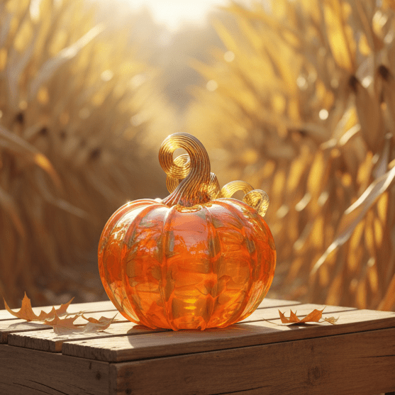 Harley, The Giving Pumpkin Inspo Luke Adams Glass Blowing Studio 