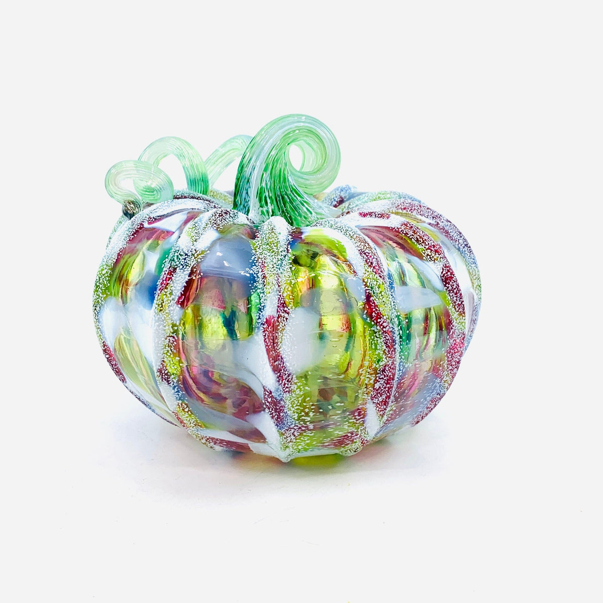 Daily Pumpkin 1818 Snowfall Squat Gabby Luke Adams Glass Blowing Studio 