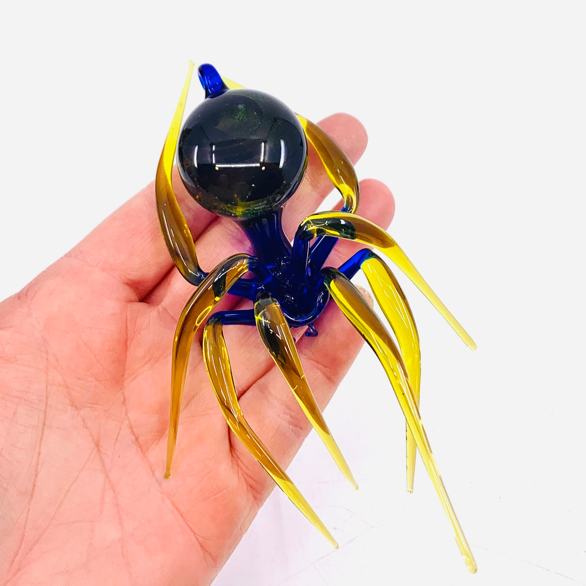 Glass Galaxy Spider Ornament, 58