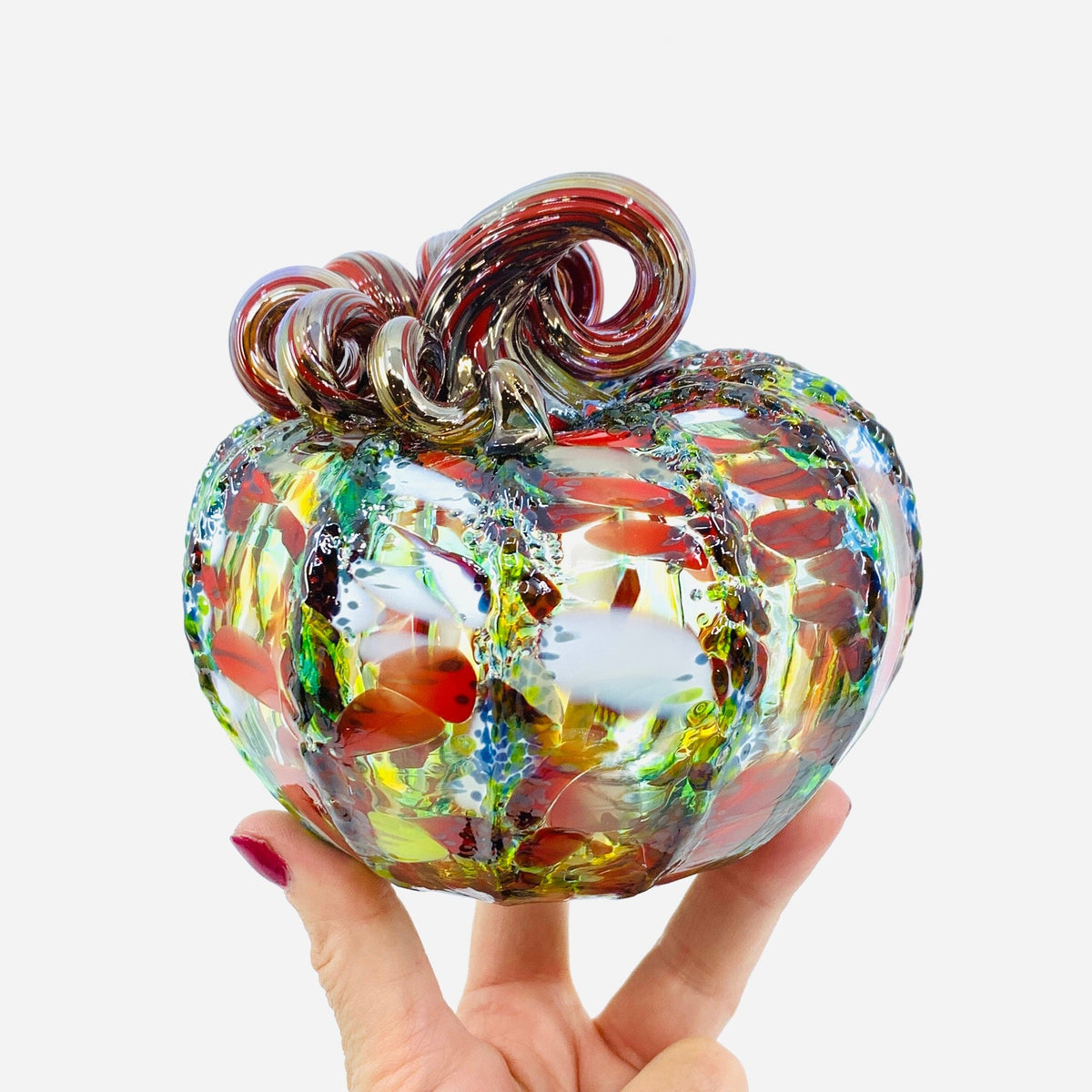 Daily Pumpkin 2100 Holiday Squat Gabby Luke Adams Glass Blowing Studio 