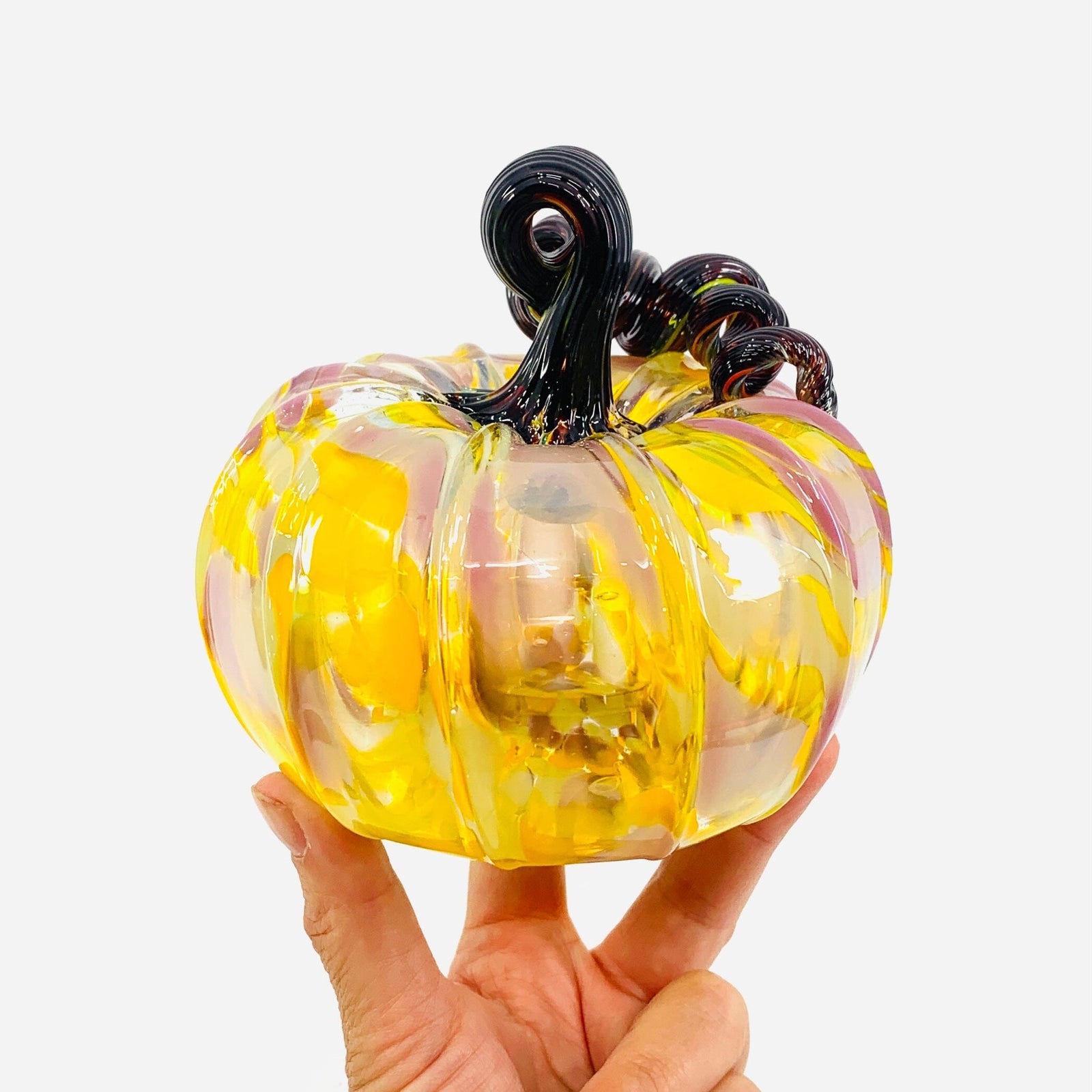 Daily Pumpkin 2219 Squat Gabby Luke Adams Glass Blowing Studio 