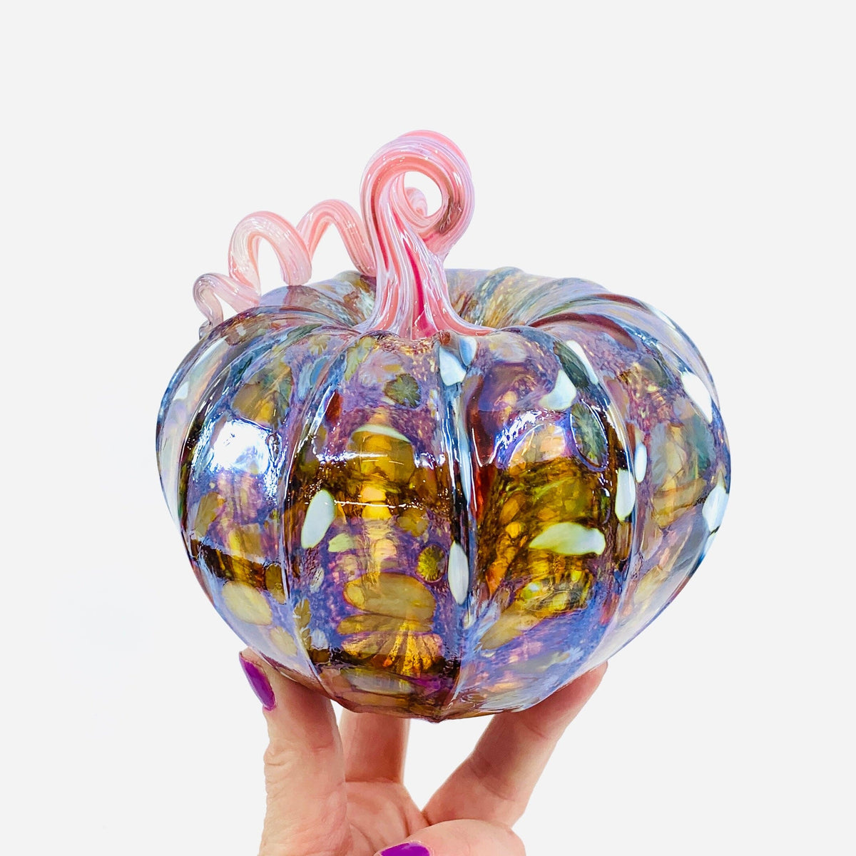 Daily Pumpkin 3131 Practice Squat Gabby Luke Adams Glass Blowing Studio 