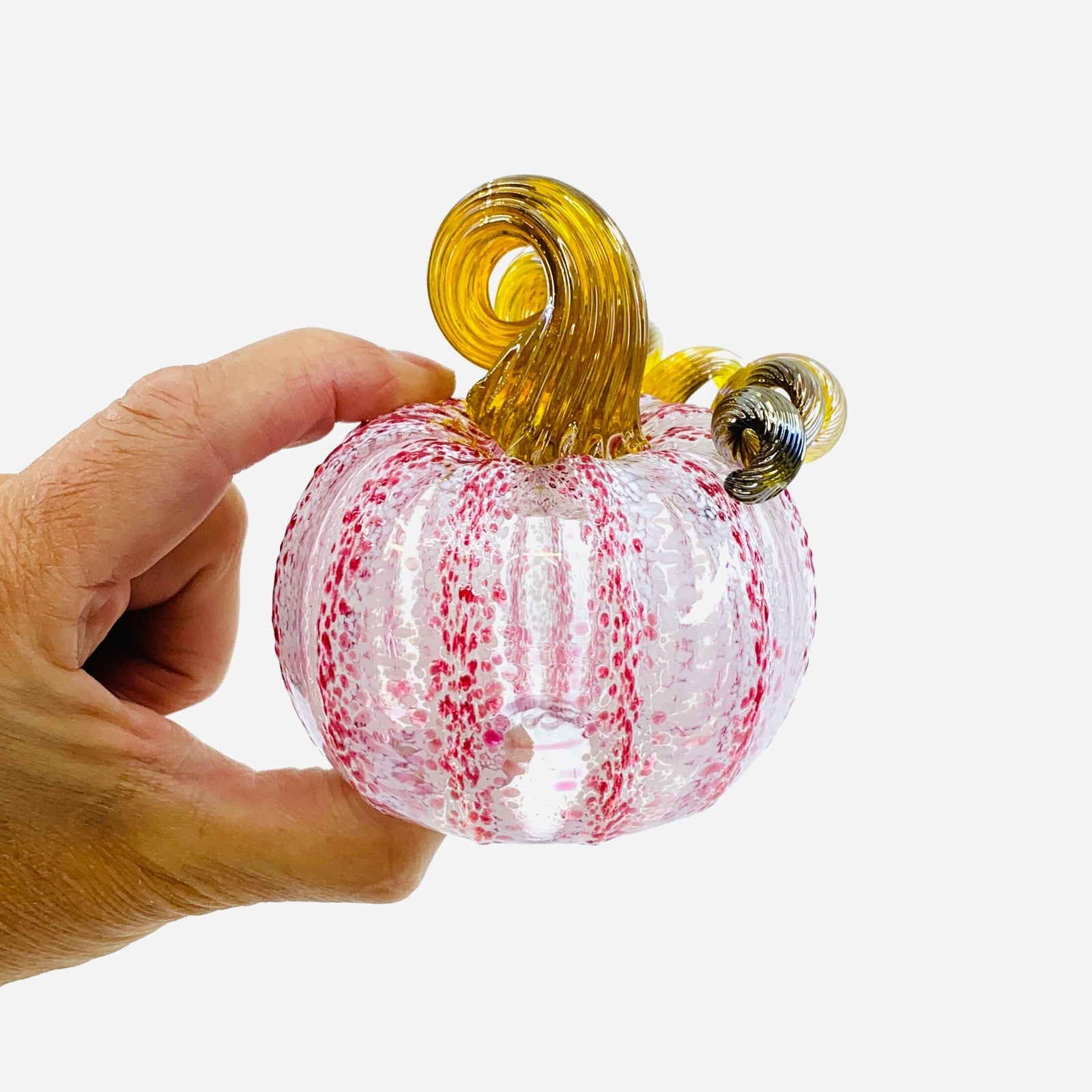 Daily Pumpkin 1344 Cutie Gabby Luke Adams Glass Blowing Studio 