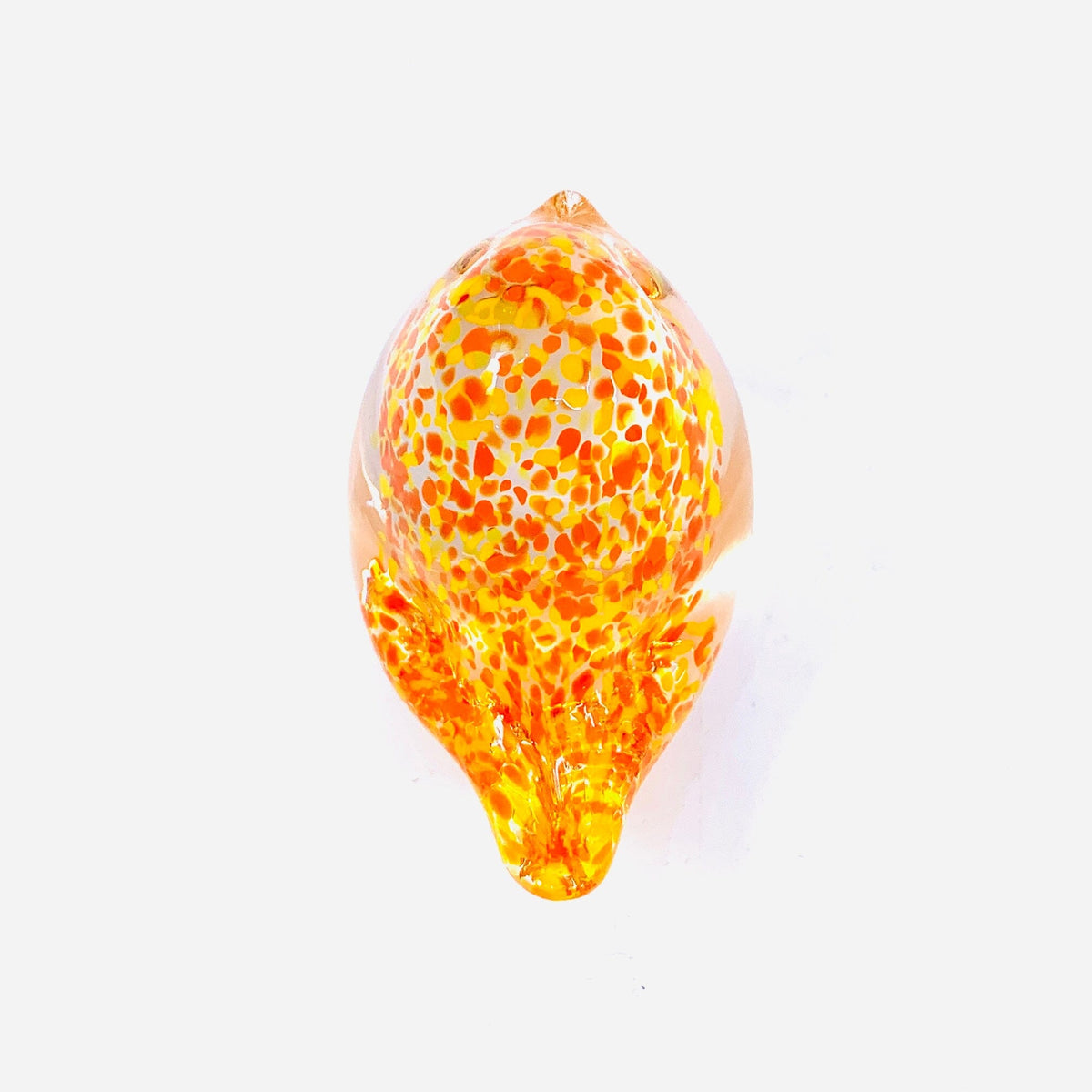 Little Glass Bird, Sunshine Confetti Miniature Henrietta Glass 