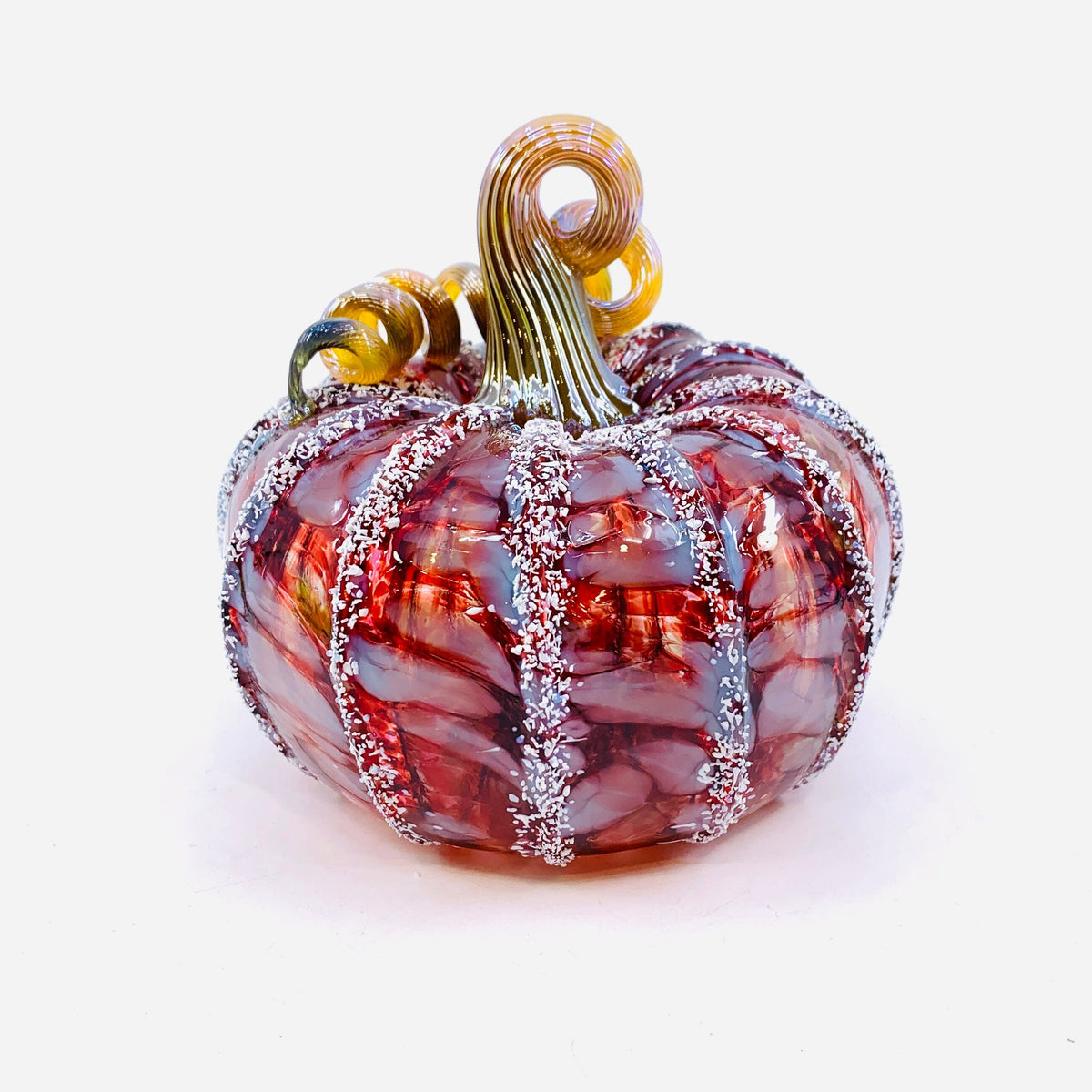 Daily Pumpkin 1439 Holiday Squat Gabby Luke Adams Glass Blowing Studio 