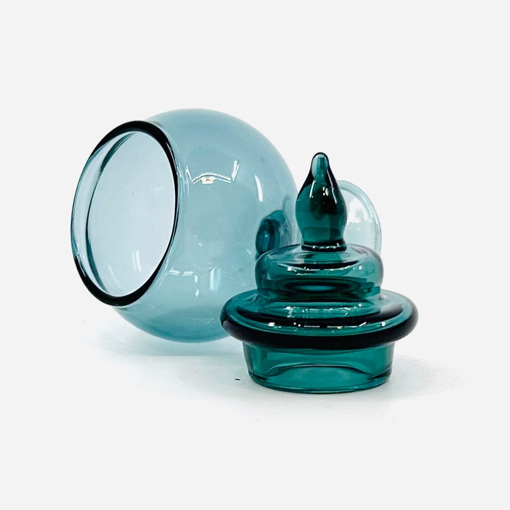 Tiniest Glass Apothecary Jar, Sea Smoke Miniature - 