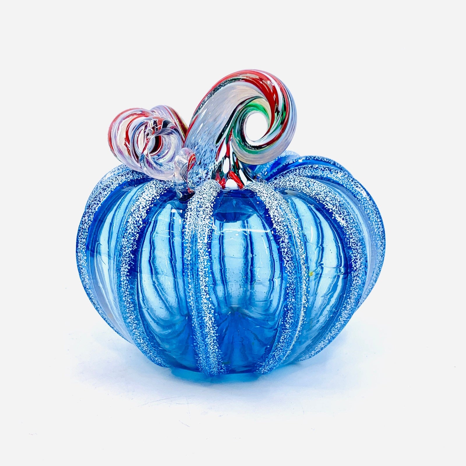 Daily Pumpkin 1931 Snowfall Squat Gabby Luke Adams Glass Blowing Studio 