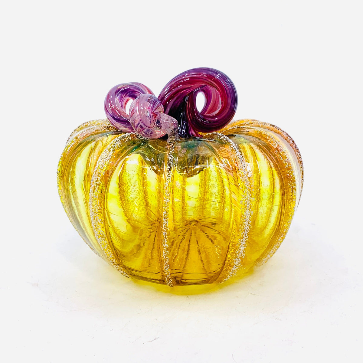 Daily Pumpkin 2075 Snowfall Squat Gabby Luke Adams Glass Blowing Studio 