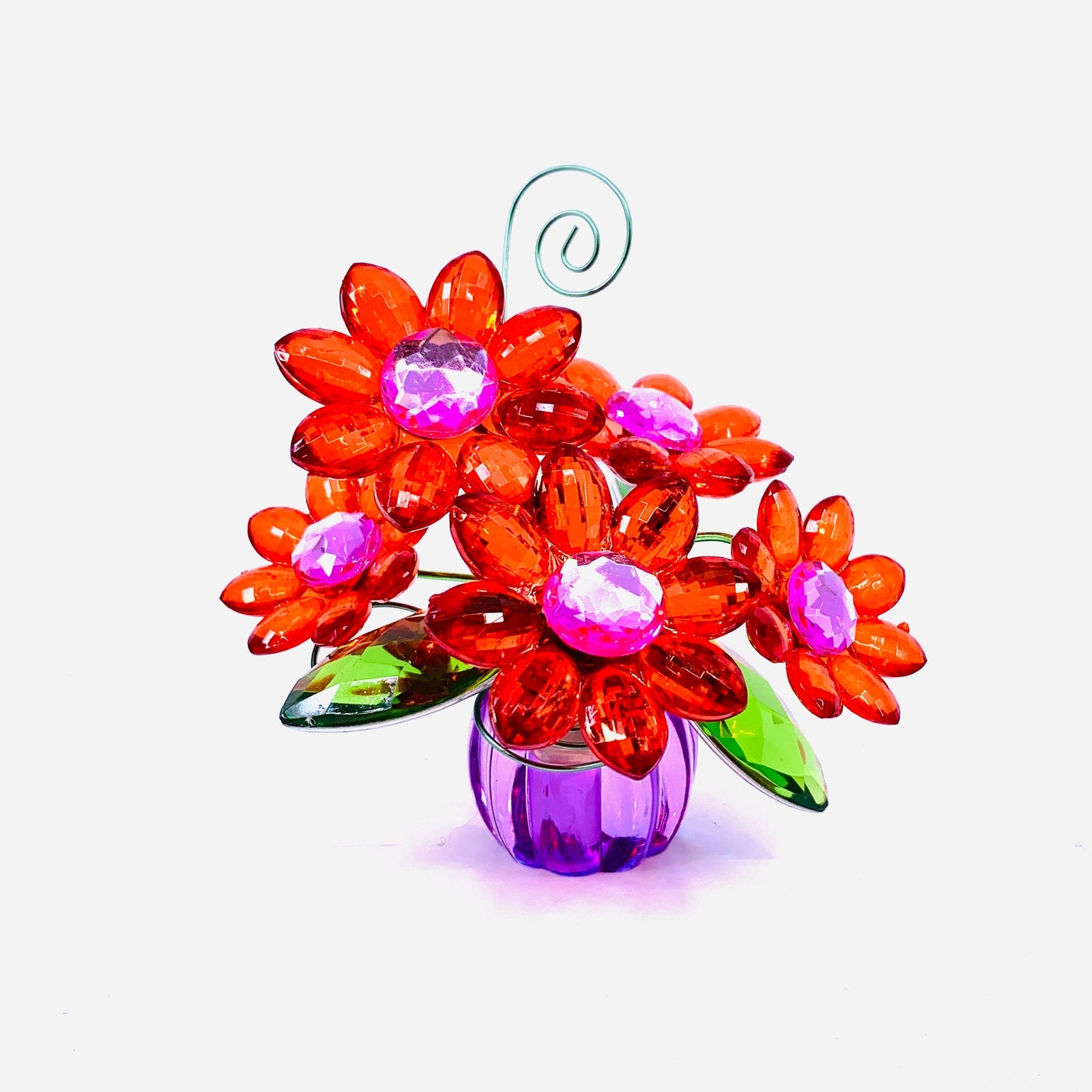 Acrylic Bouquet, Love Posy Pot 26 Decor GANZ 