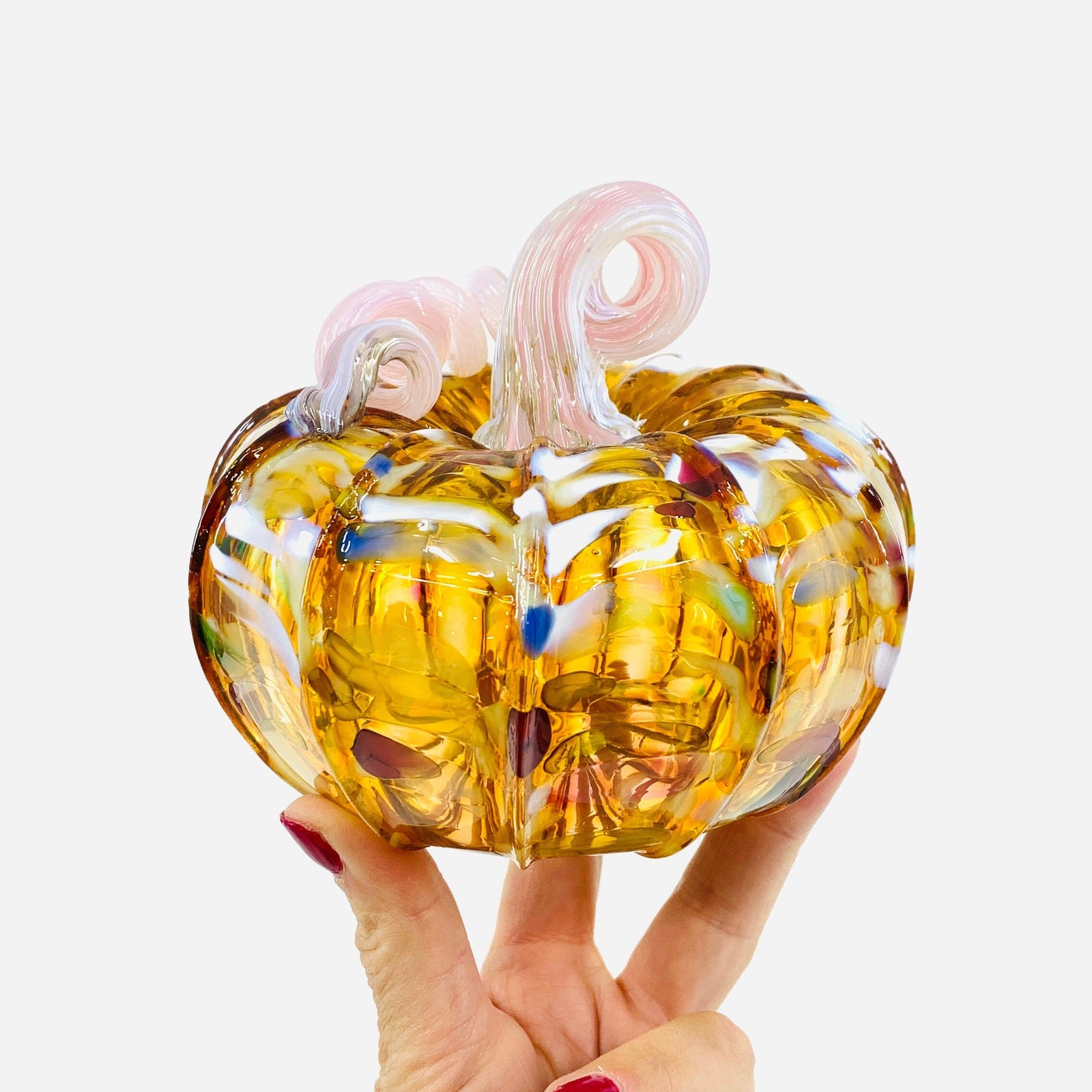 Daily Pumpkin 2017 Squat Gabby Luke Adams Glass Blowing Studio 