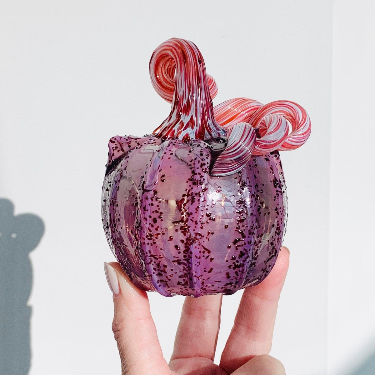 Daily Catkin 1195 Daily Pumpkin Luke Adams Glass Blowing Studio 