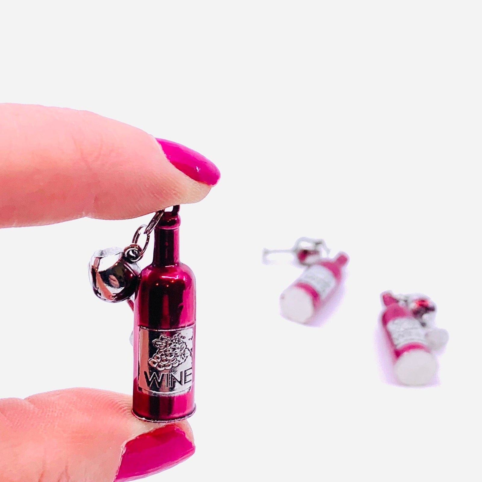 Happy Hour Wine Charm, Red Wine PT82 Miniature GANZ 