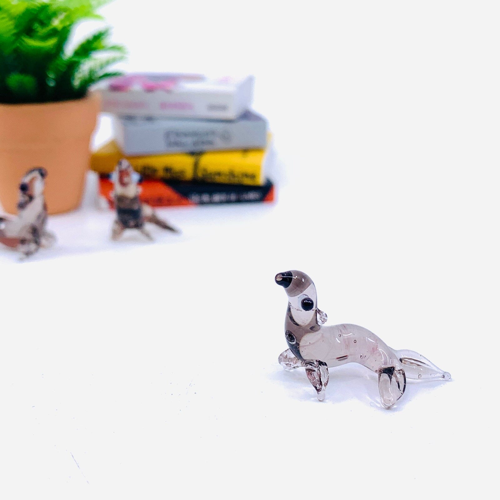 Tiny Glass Seal 351 Miniature GANZ 