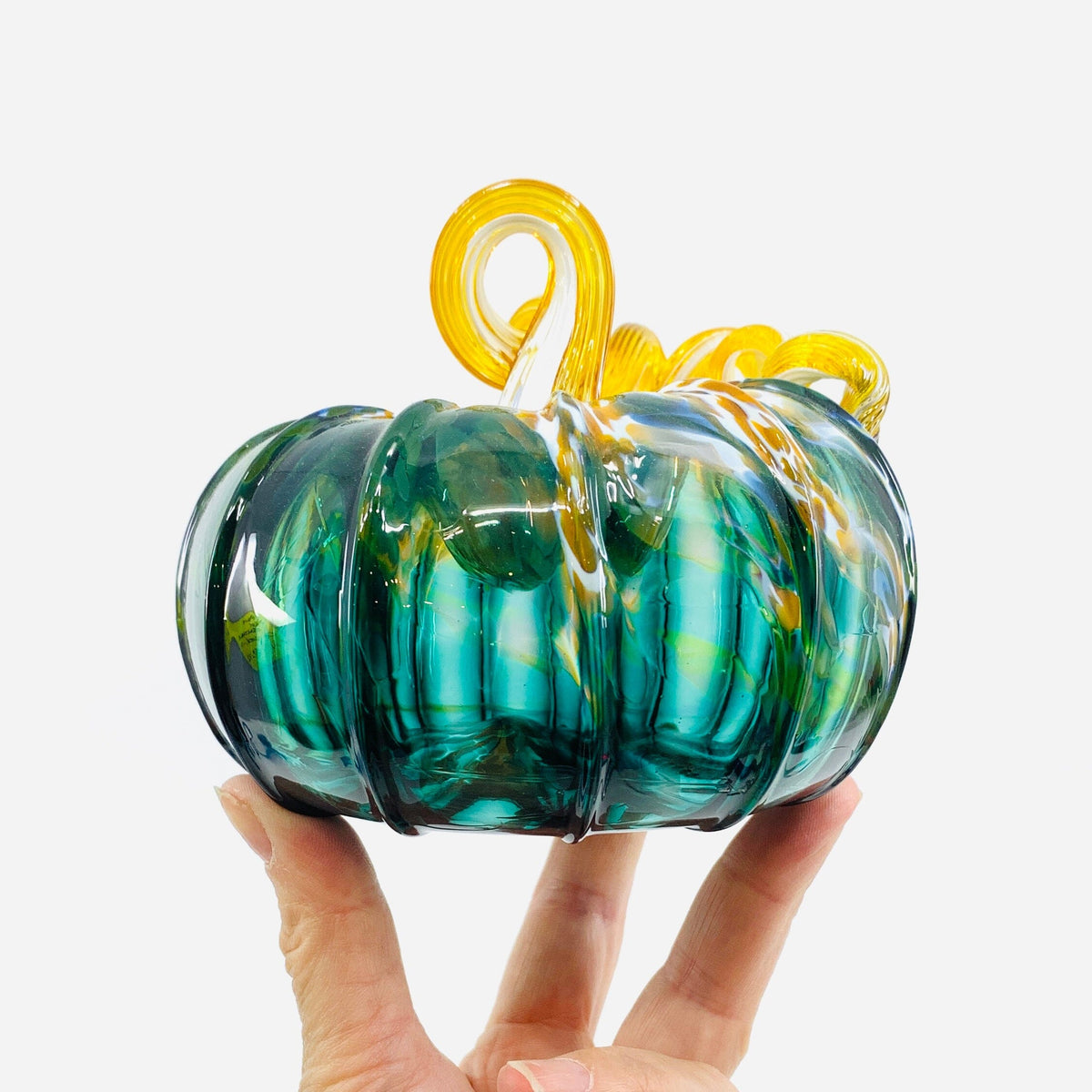 Daily Pumpkin 1545 Oops Squat Gabby Luke Adams Glass Blowing Studio 