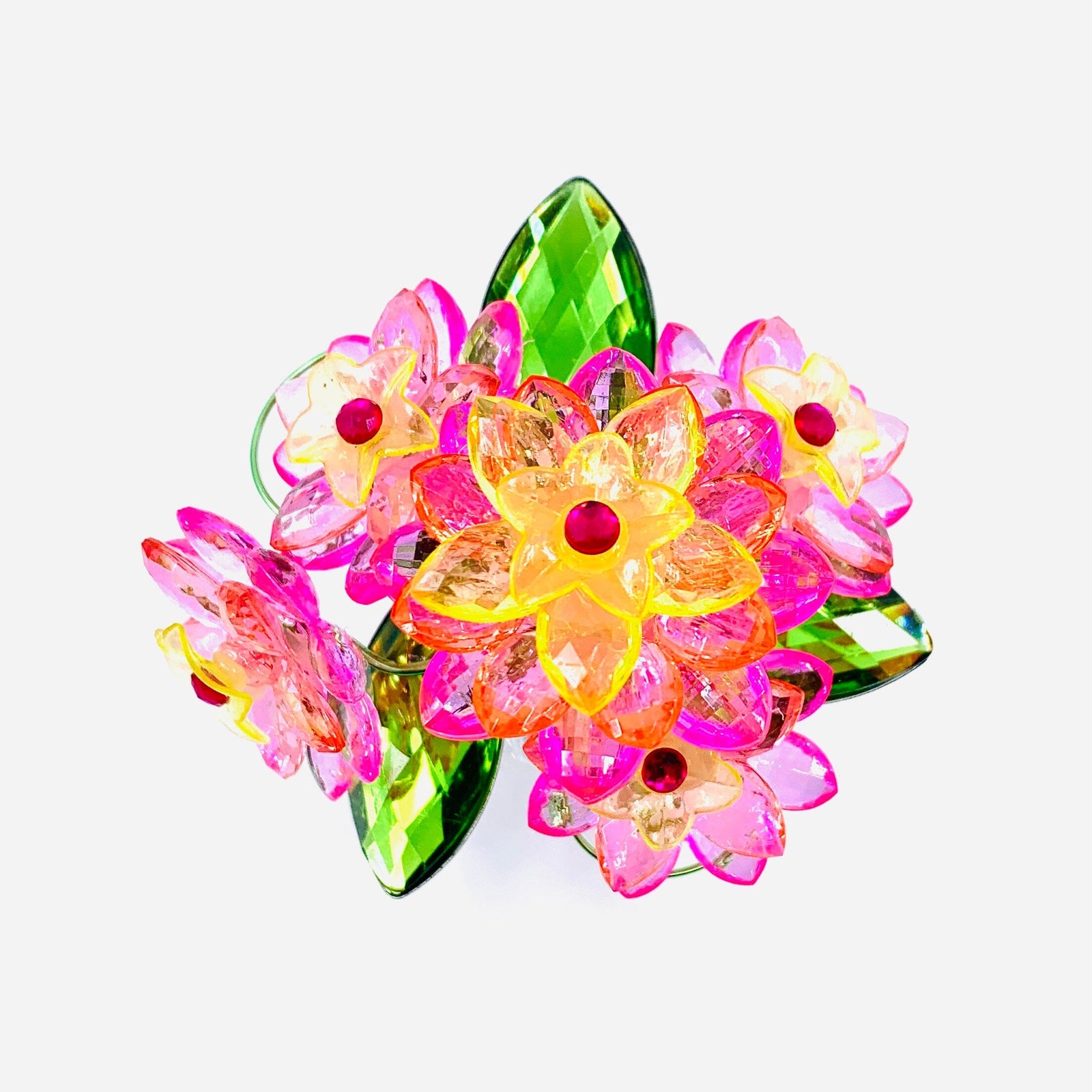 Acrylic Bouquet 14, Dahlia Decor GANZ 