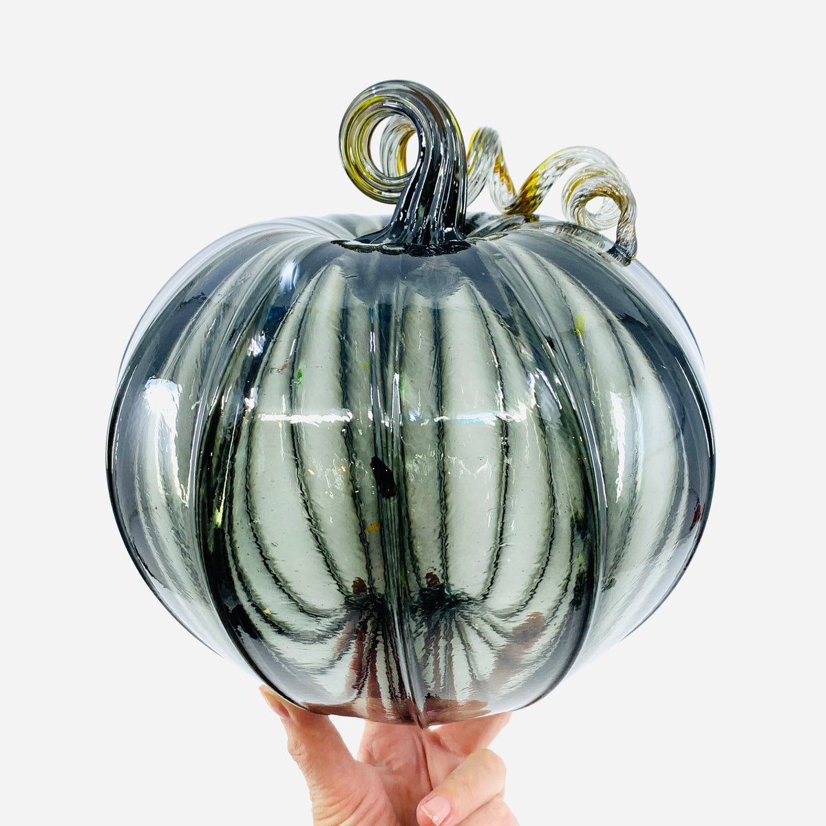 Daily Pumpkin 1318 Large Daily Pumpkin Luke Adams Glass Blowing Studio 