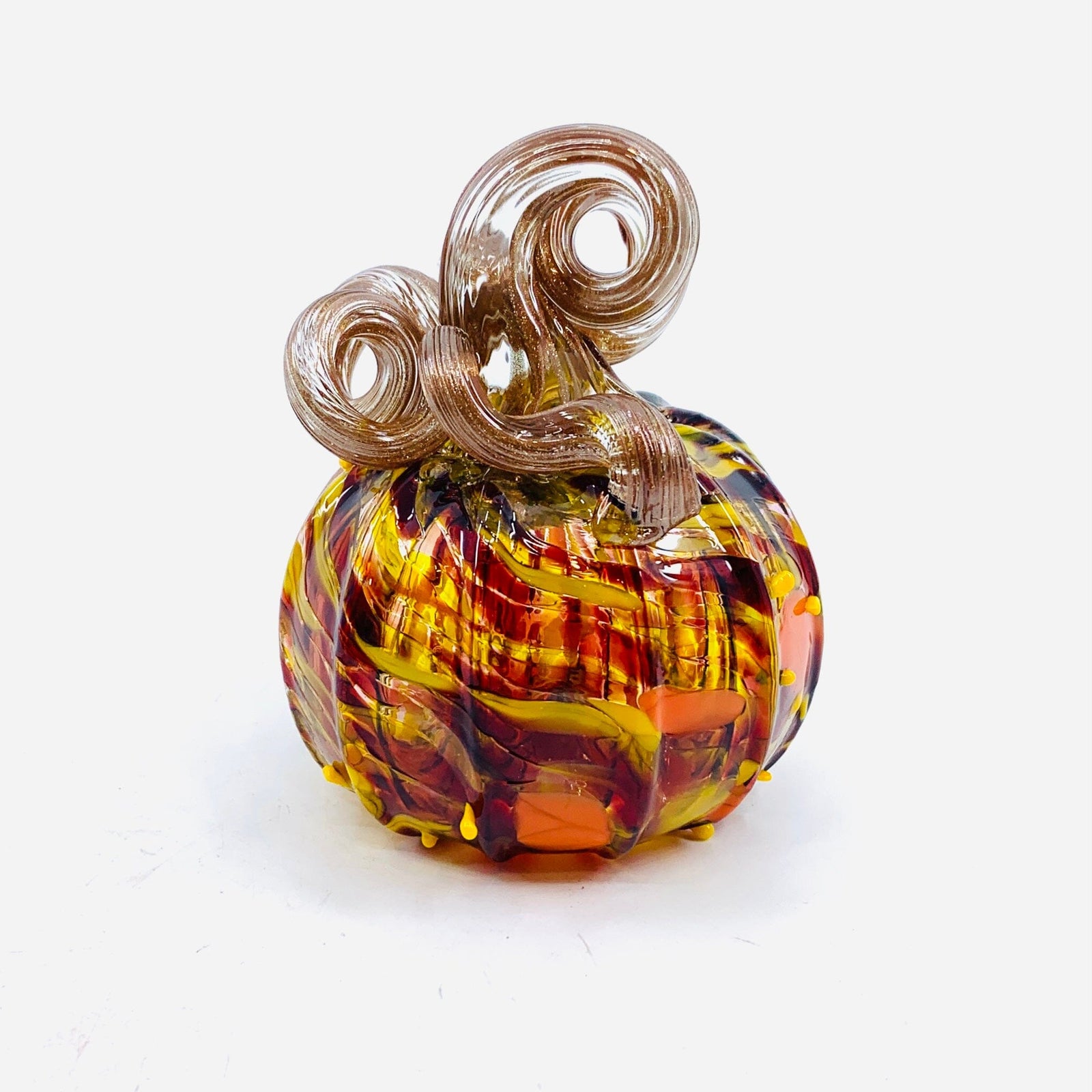 Daily Pumpkin 3609 Fall Mini Gabby Luke Adams Glass Blowing Studio 
