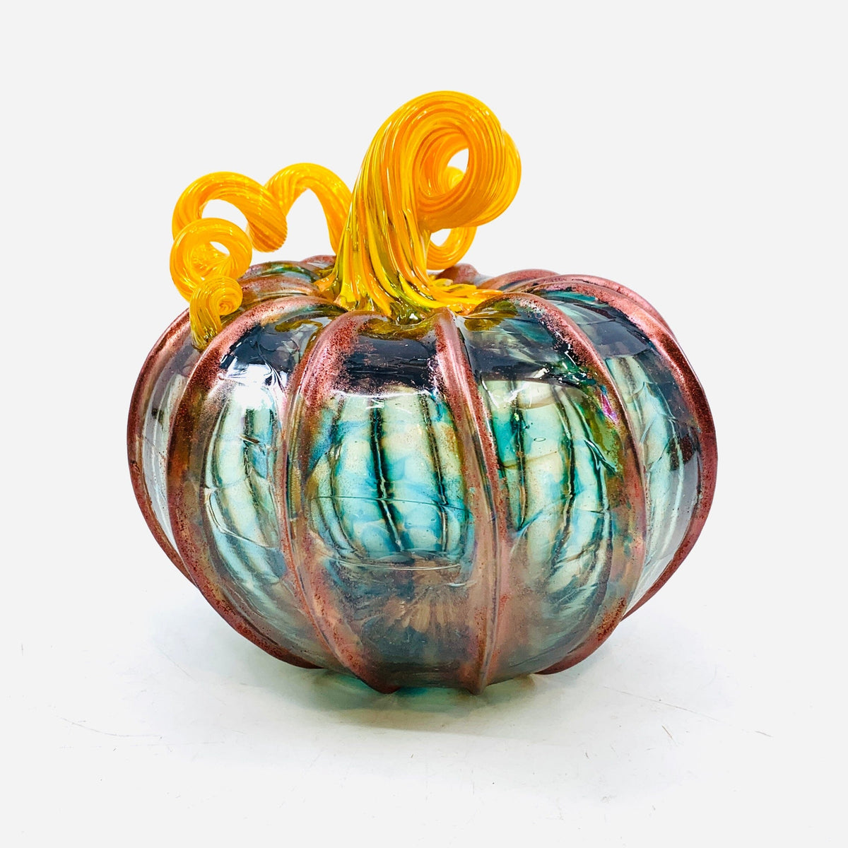 Daily Pumpkin 1288 Squat Daily Pumpkin Luke Adams Glass Blowing Studio 