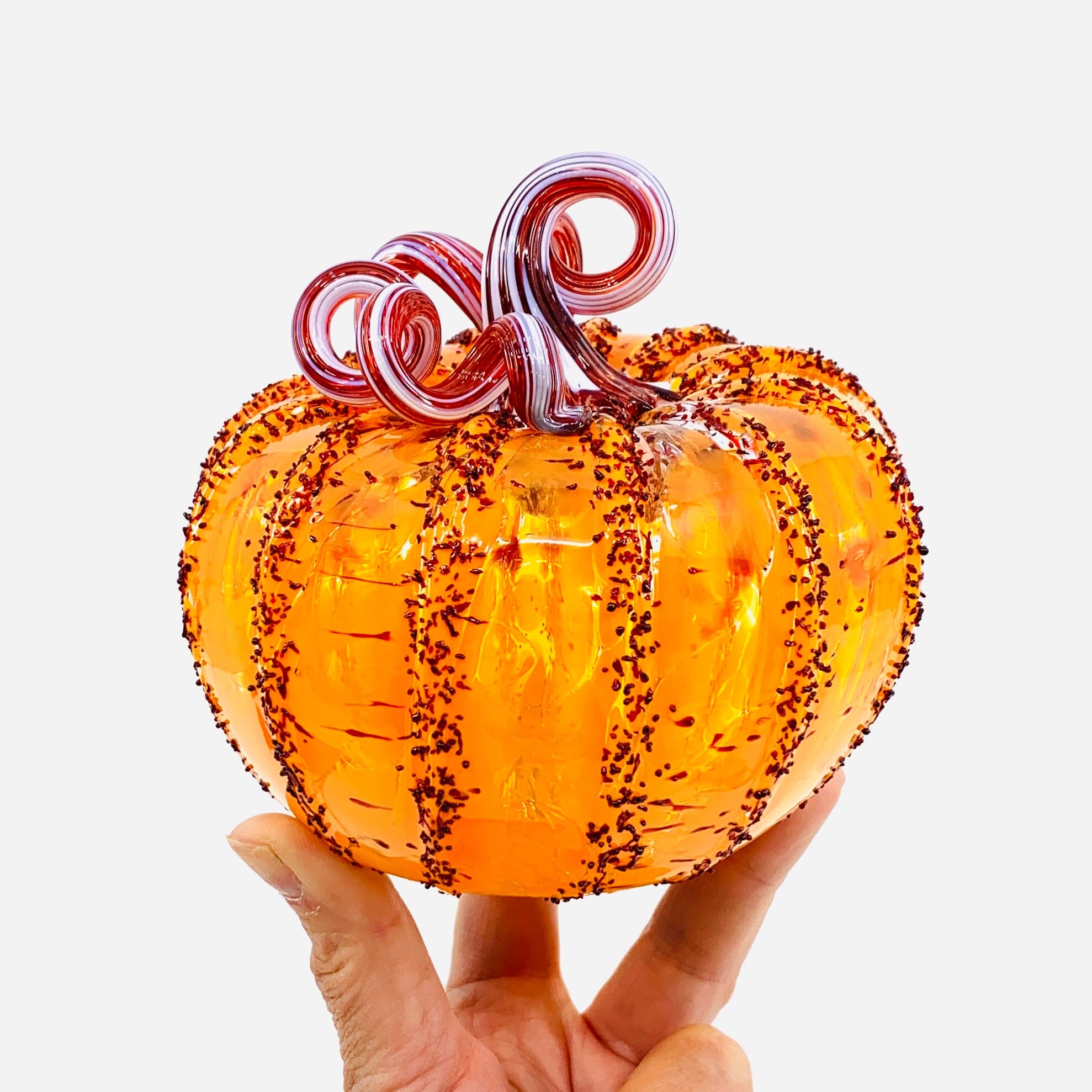 Daily Pumpkin 1113 Holiday Squat Gabby Luke Adams Glass Blowing Studio 