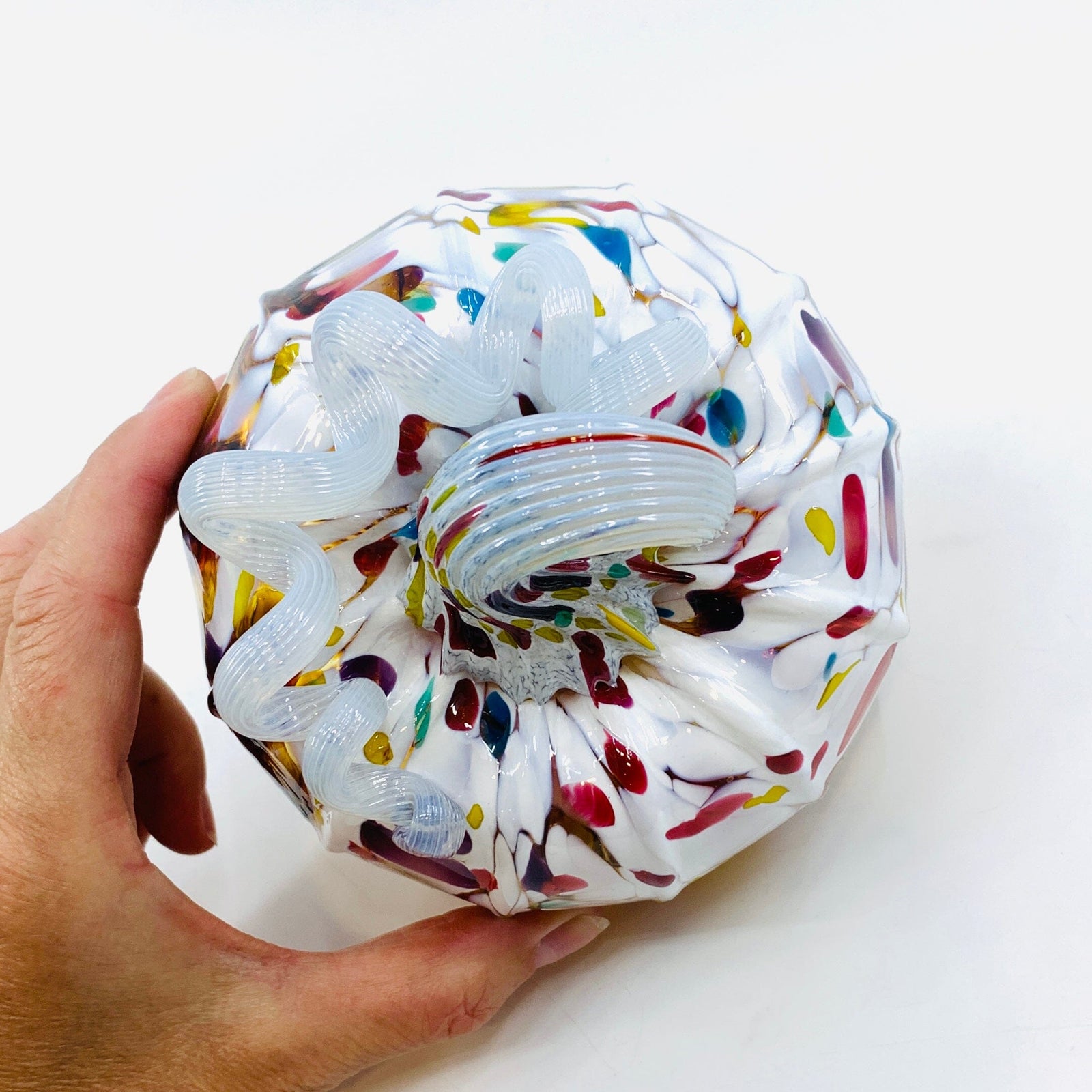 Daily Pumpkin 1602 Cupcake Squat Gabby Luke Adams Glass Blowing Studio 