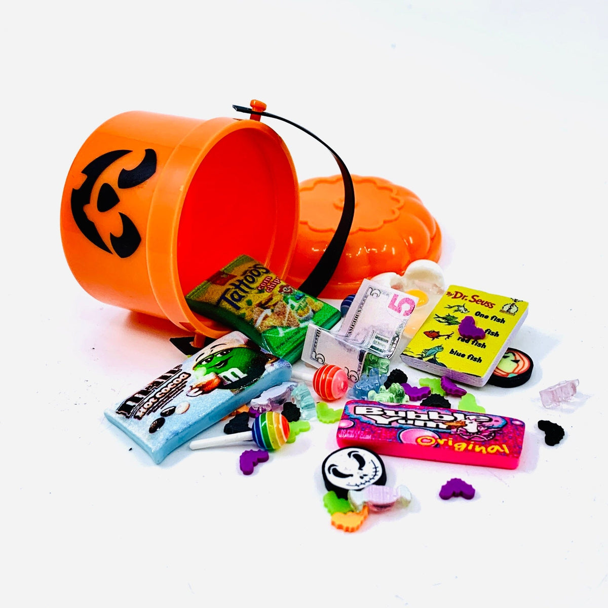 Miniature Throwback Trick or Treat Candy Bucket - Jack O'Lantern Miniature - 