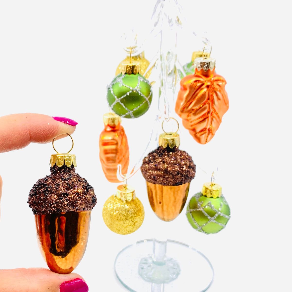 Autumn Glass Tree 29 Decor GANZ 