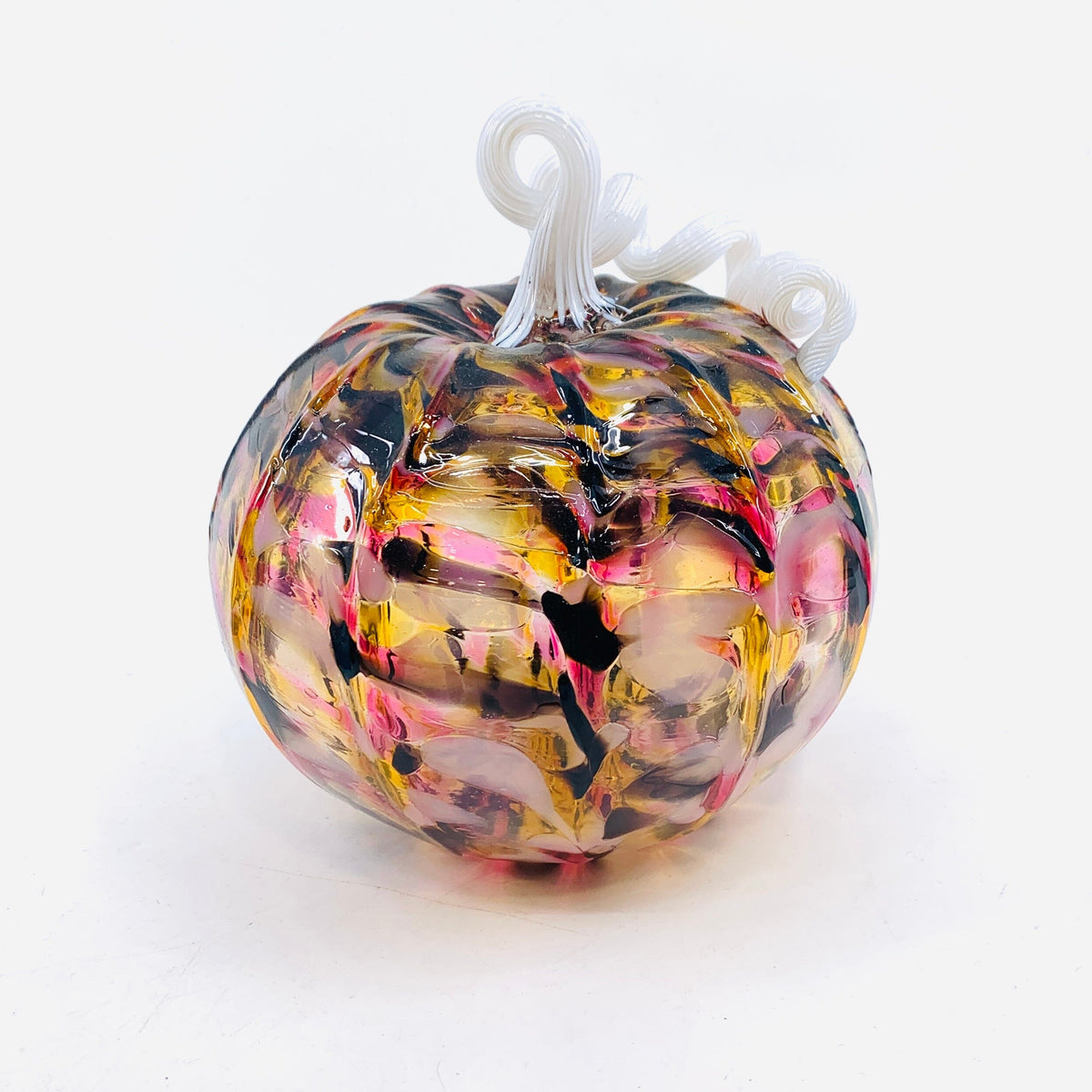 Daily Pumpkin 3487 Medium Gabby Luke Adams Glass Blowing Studio 