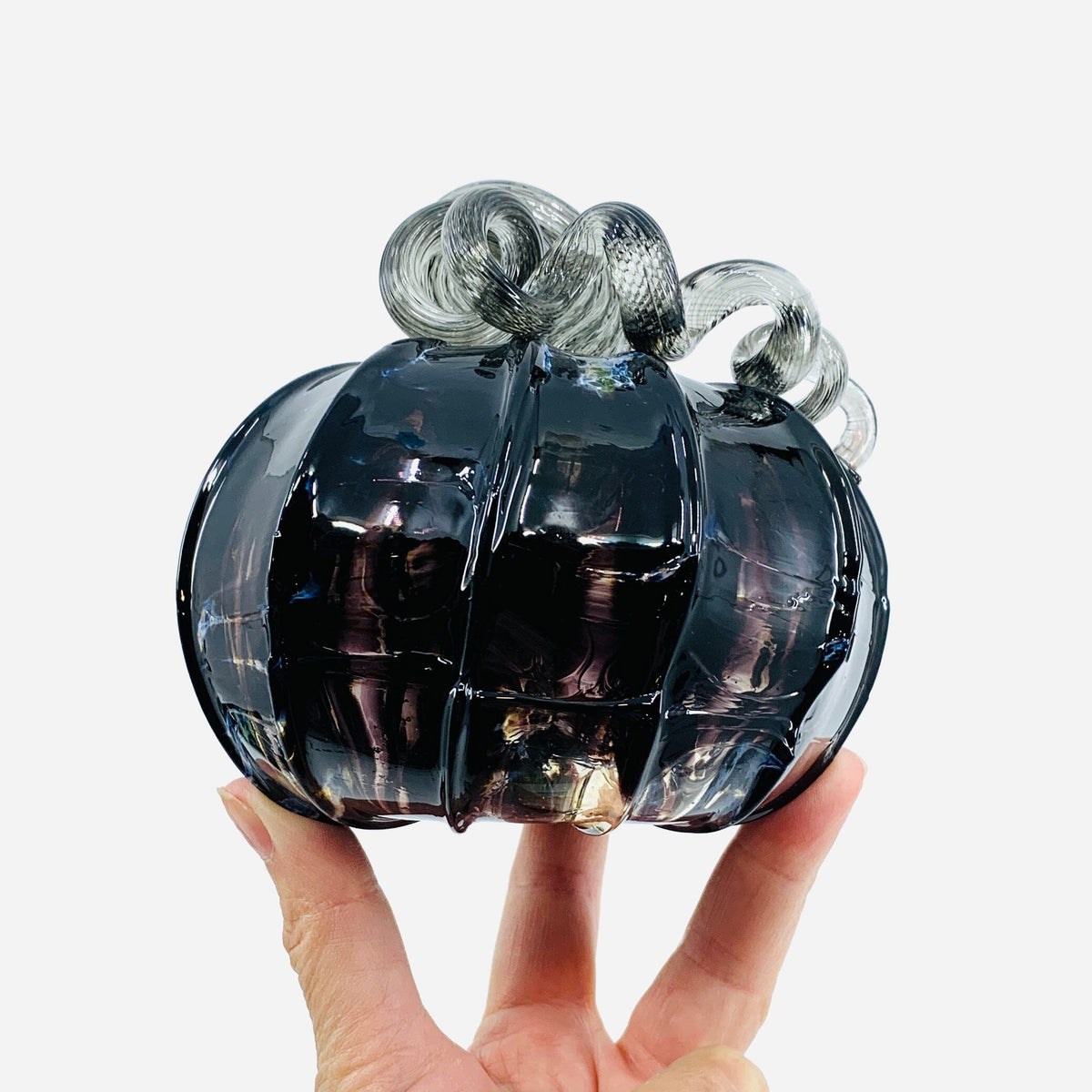 Daily Pumpkin 3314 Oops Fall Squat Gabby Luke Adams Glass Blowing Studio 