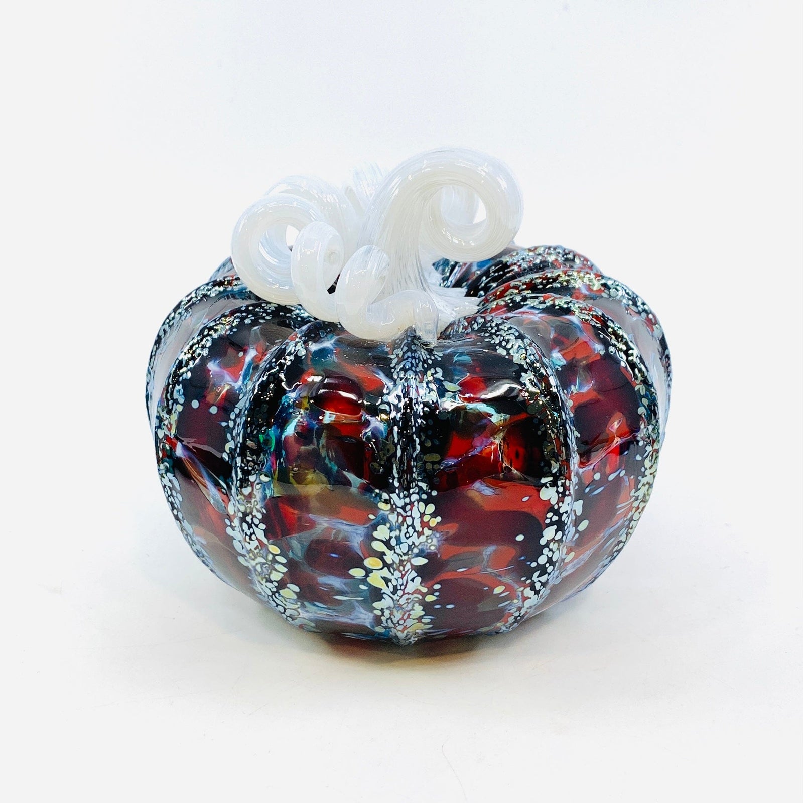 Daily Pumpkin 1371 Holiday Squat Gabby Luke Adams Glass Blowing Studio 