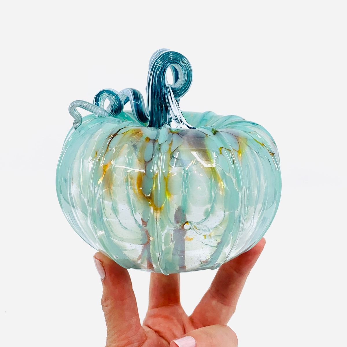 Daily Pumpkin 750 Squat Gabby Luke Adams Glass Blowing Studio 