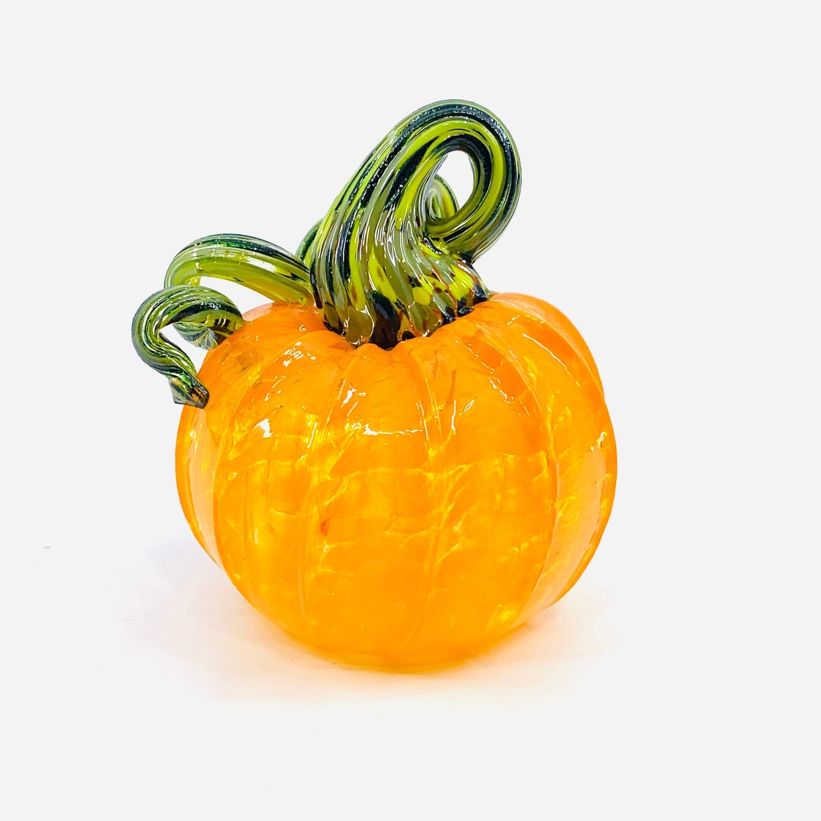 Daily Pumpkin 2053 Mini Gabby Luke Adams Glass Blowing Studio 