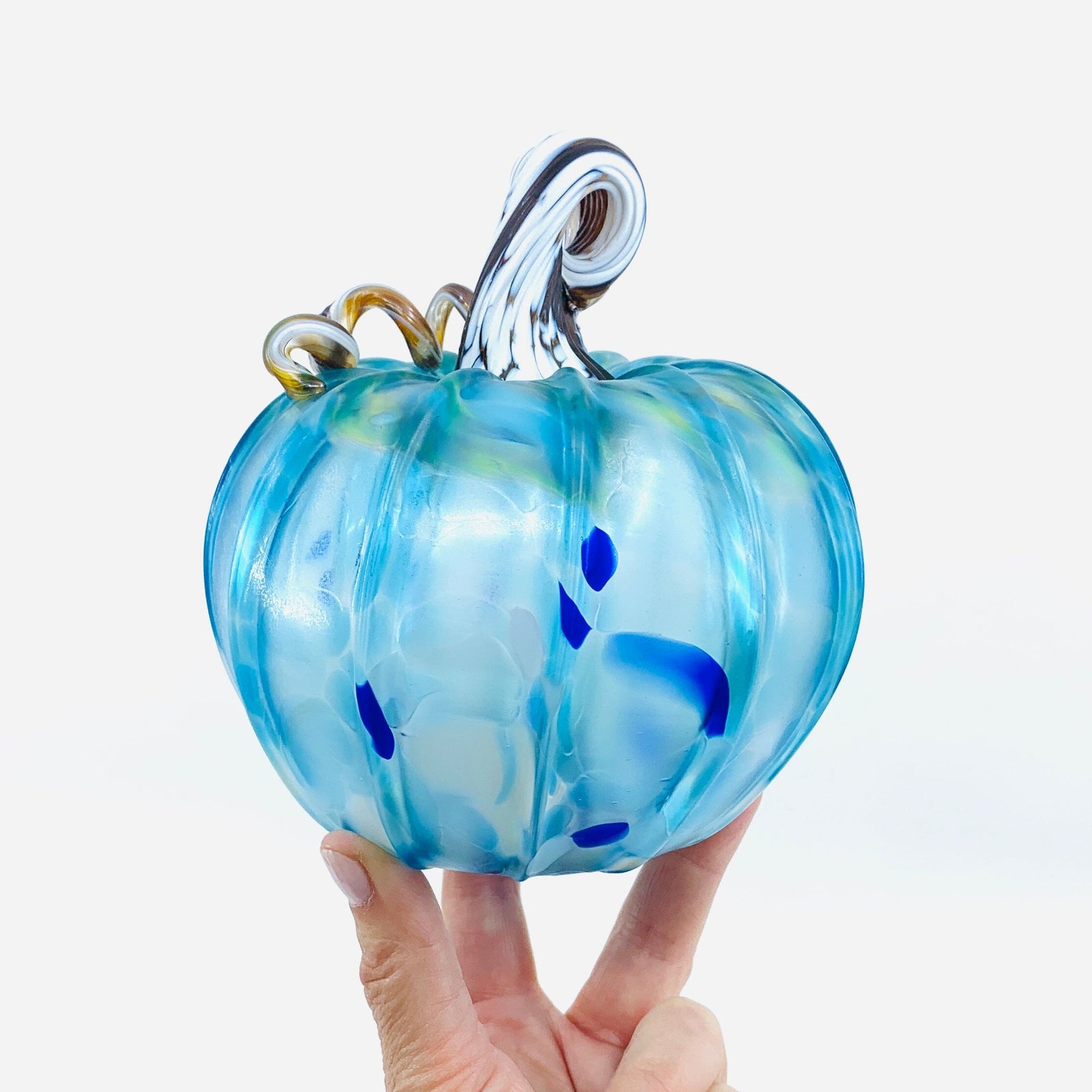 Daily Pumpkin 509 Coastal Matte Jumbo Squat Gabby Luke Adams Glass Blowing Studio 