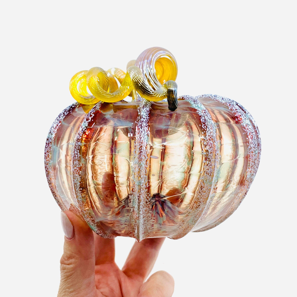 Daily Pumpkin 558 Oops Squat Daily Pumpkin Luke Adams Glass Blowing Studio 