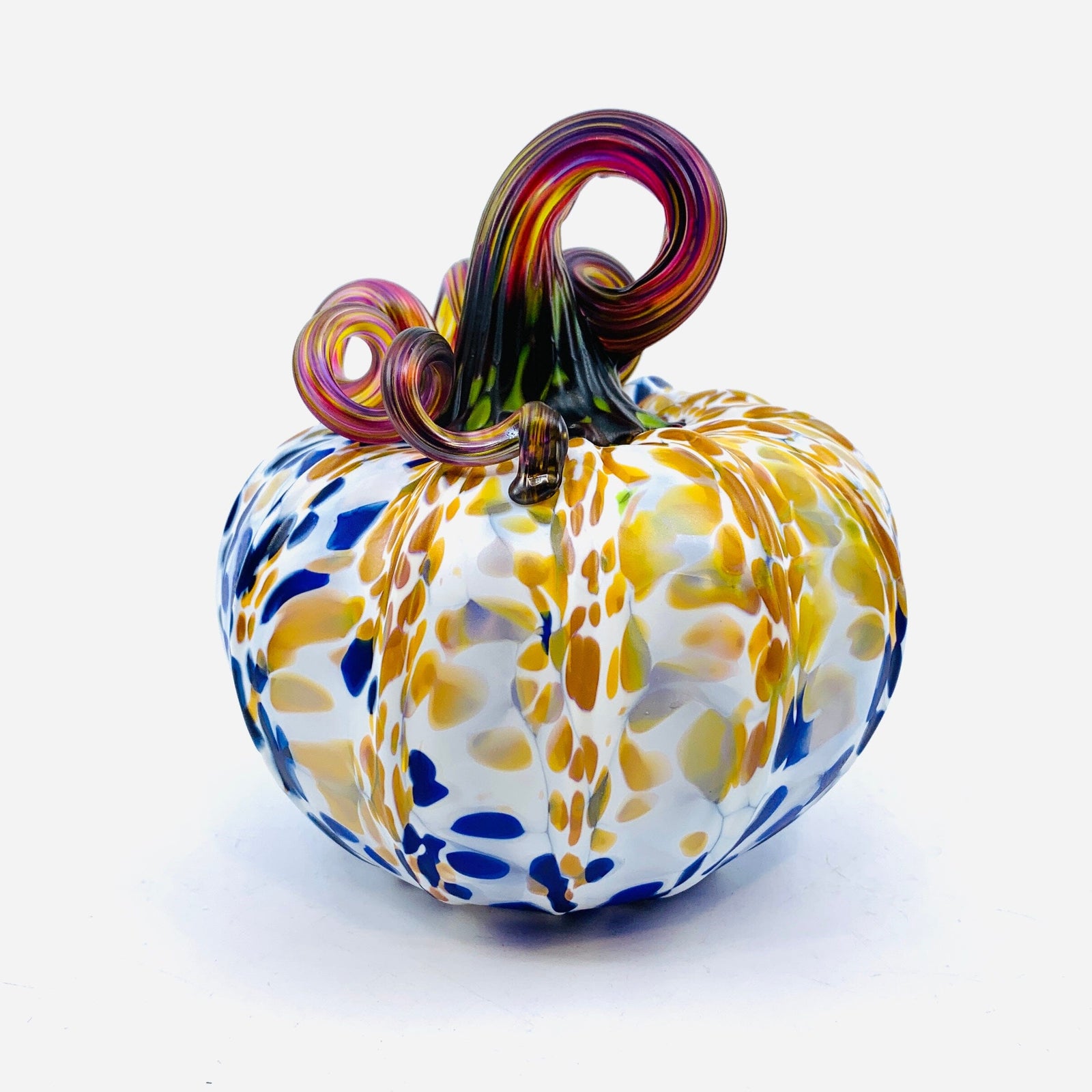 Daily Pumpkin 525 Coastal Matte Squat Gabby Luke Adams Glass Blowing Studio 