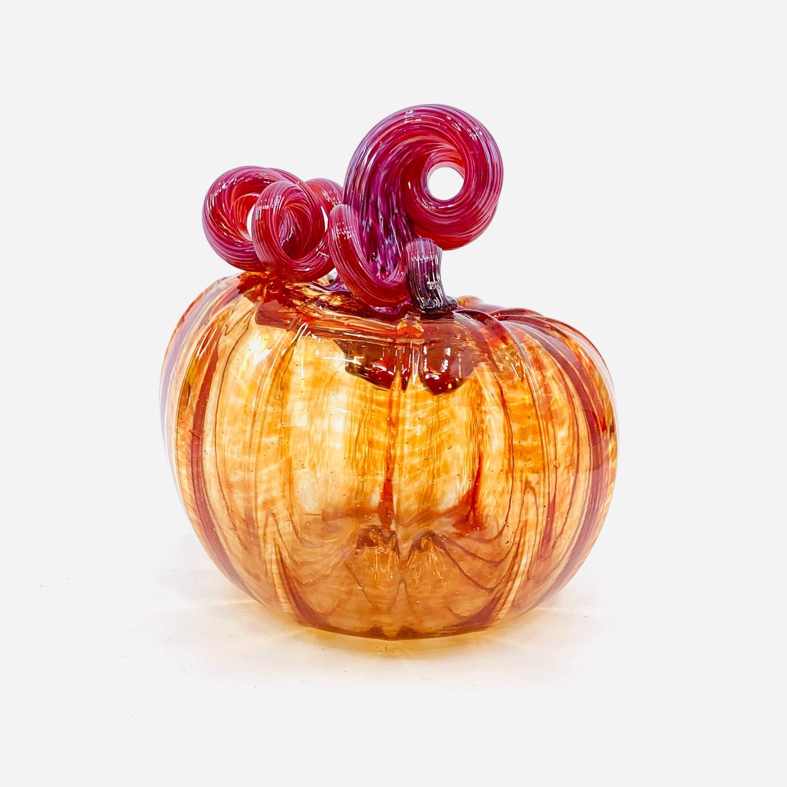 Daily Pumpkin 2434 Oops Squat Gabby Luke Adams Glass Blowing Studio 