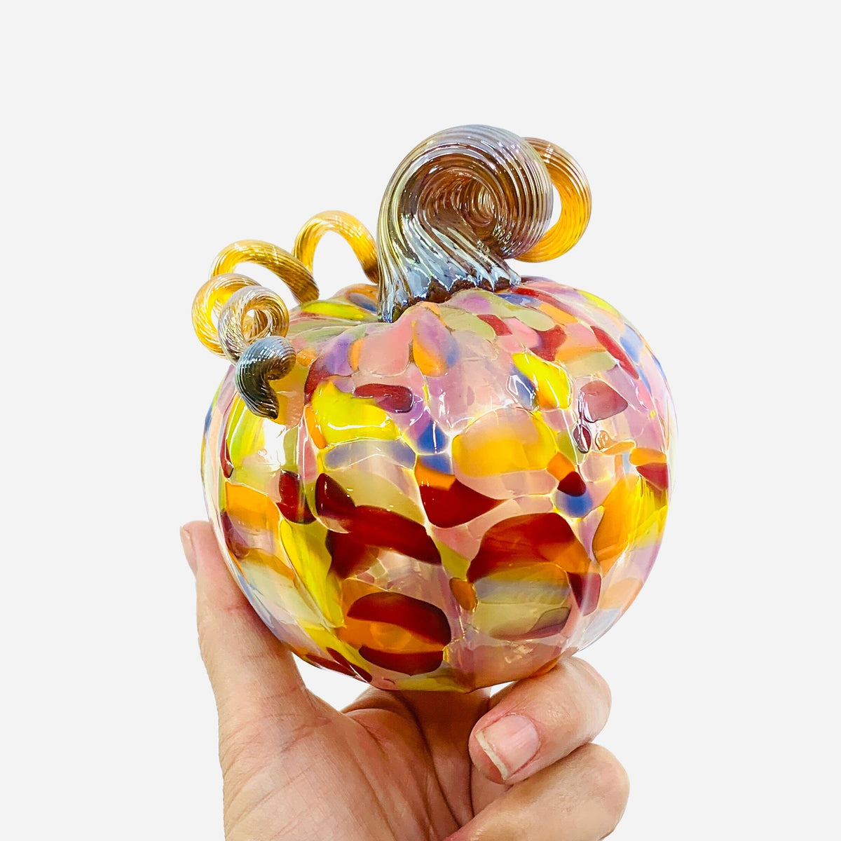 Daily Pumpkin 2469 Jumbo Mini Gabby Luke Adams Glass Blowing Studio 