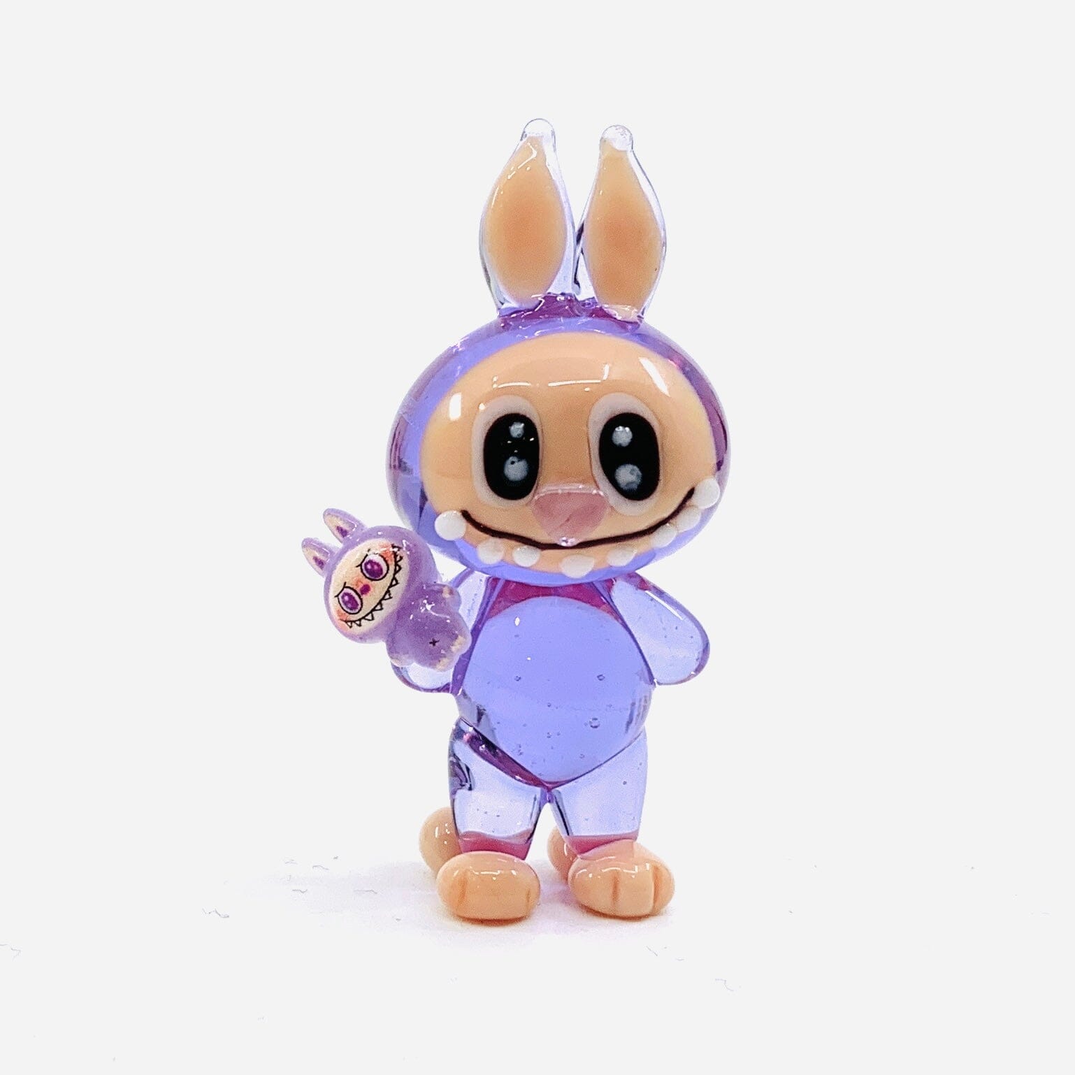 Glass Labubu Monsters, Purple Alex 