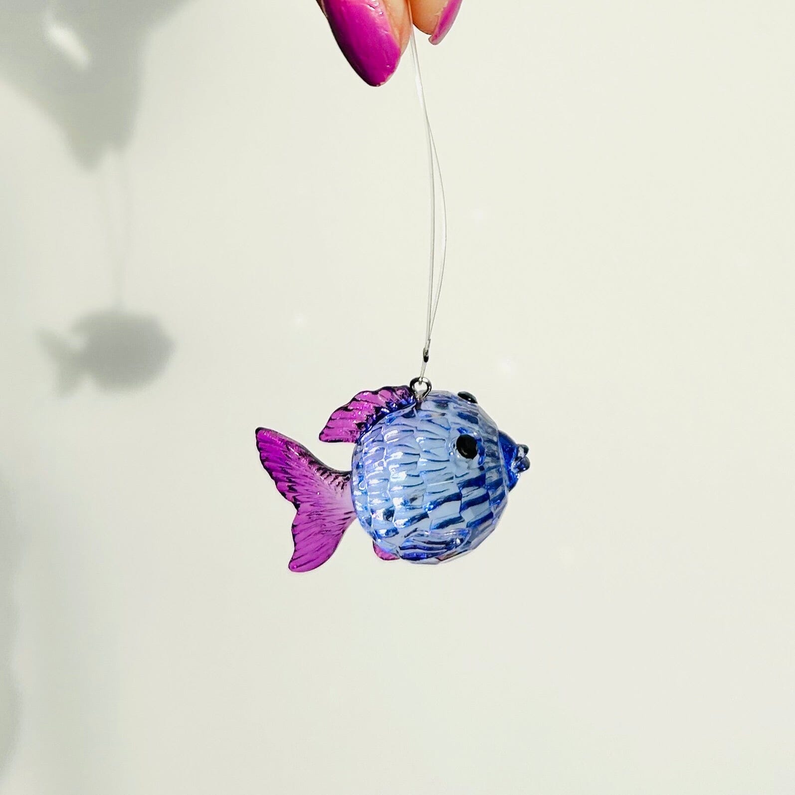 Crystal Acrylic Fish Ornament, Green Ornament GANZ 