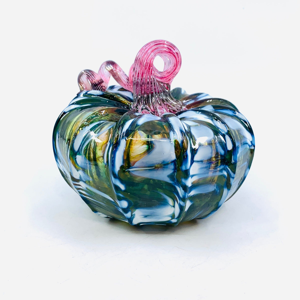 Daily Pumpkin 1873 Squat Gabby Luke Adams Glass Blowing Studio 