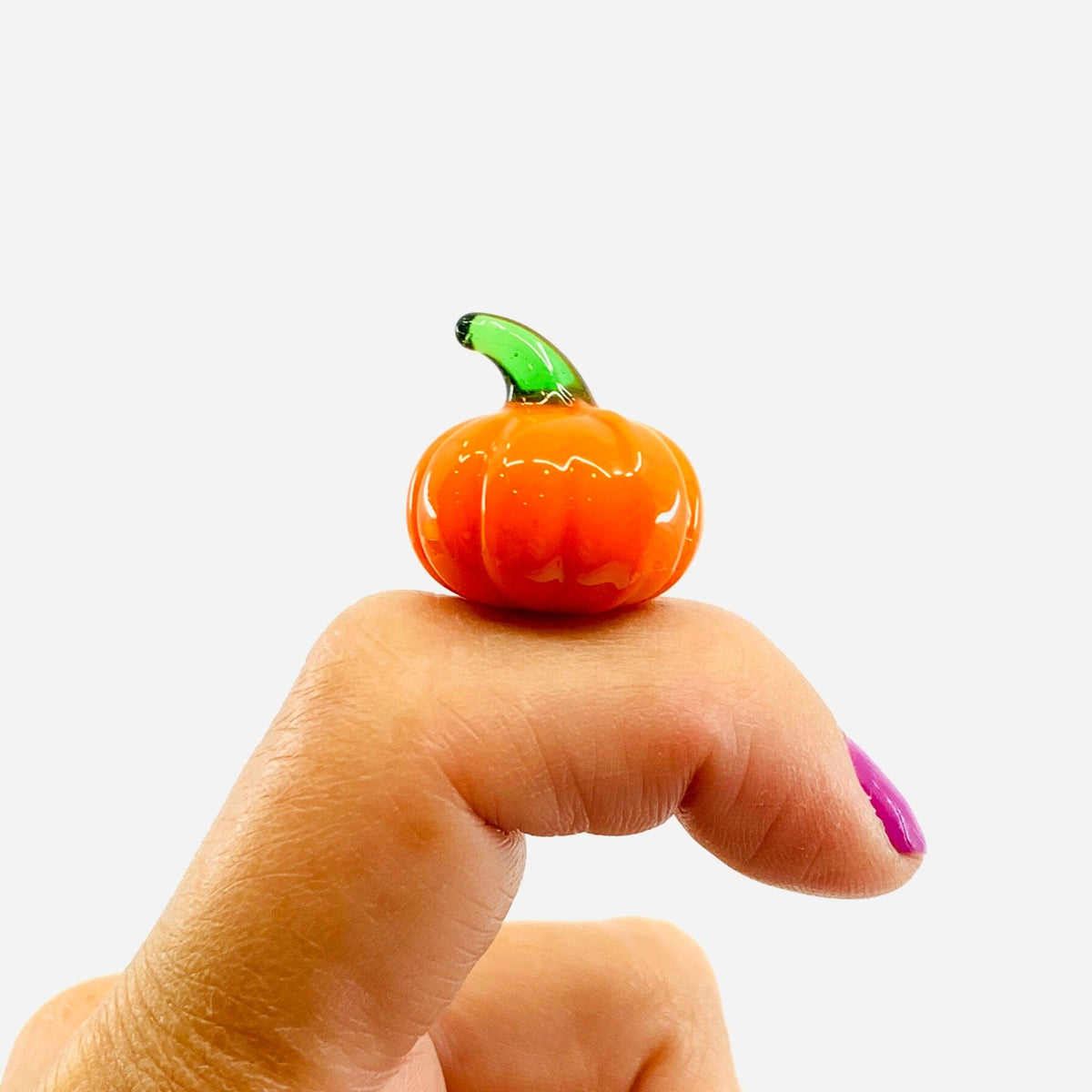 Little Glass Patch the Pumpkin Miniature Alex 