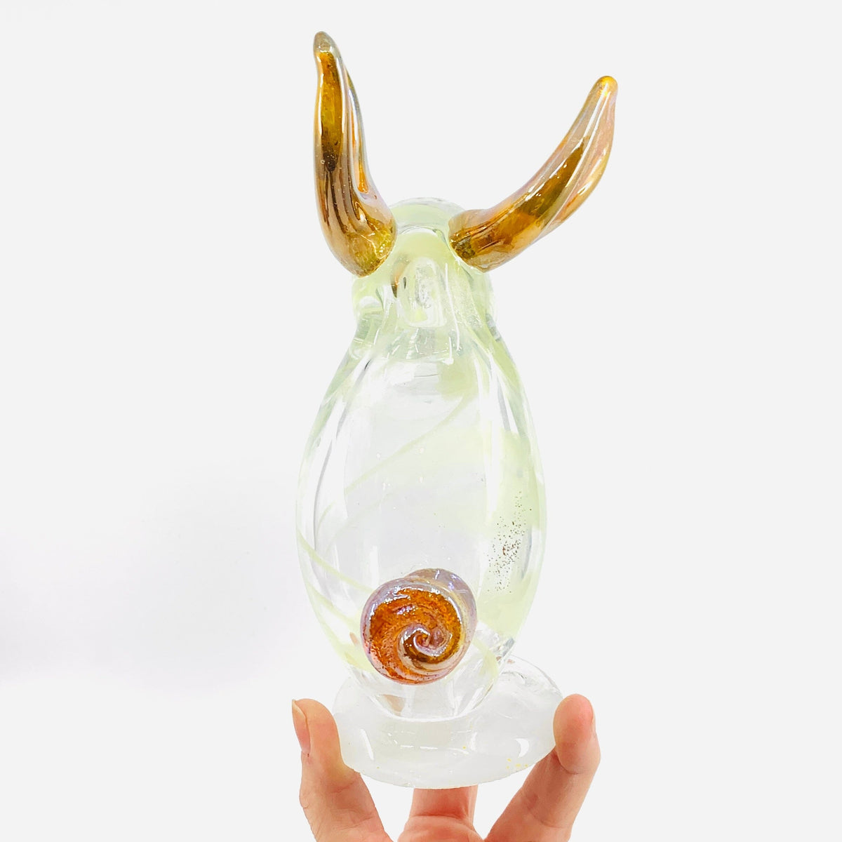 Daily Bunny 240 - Sir Hopsalot Gabby Luke Adams Glass Blowing Studio 