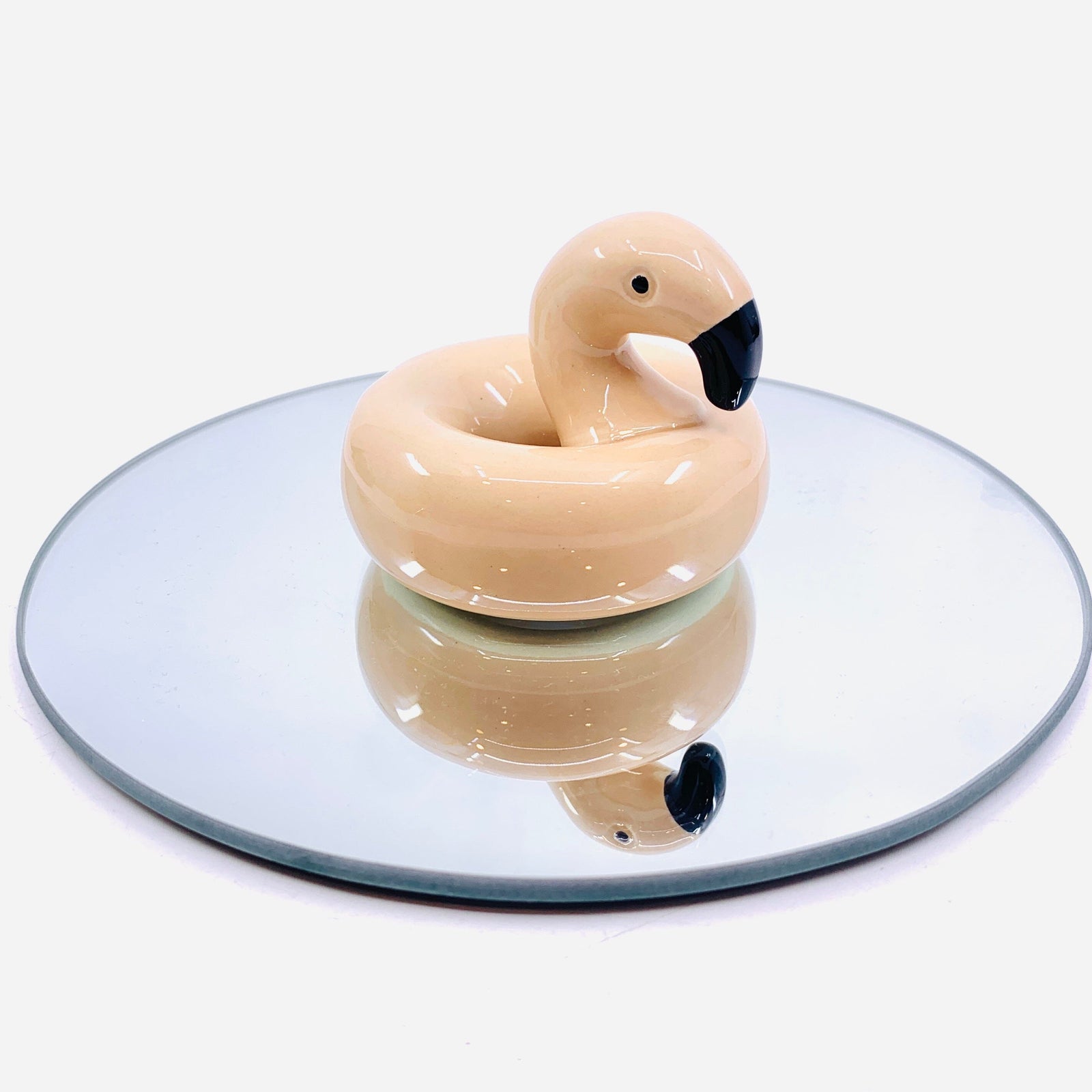 Fun Floating Stoneware, Flamingo Pool Float Creative Co-op 
