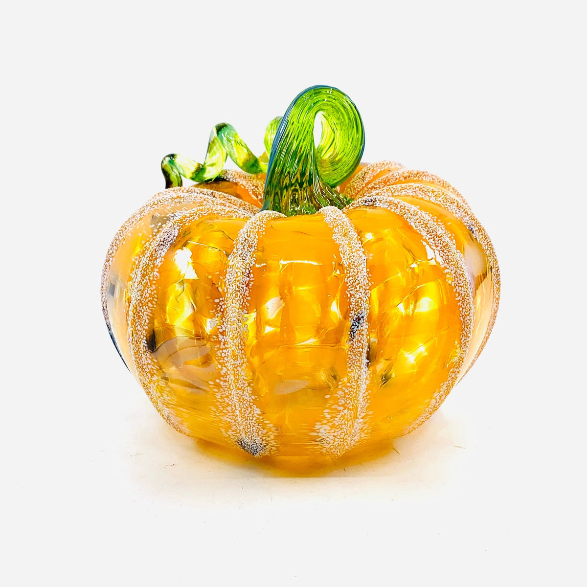 Daily Pumpkin 499 Fall Squat Daily Pumpkin Luke Adams Glass Blowing Studio 