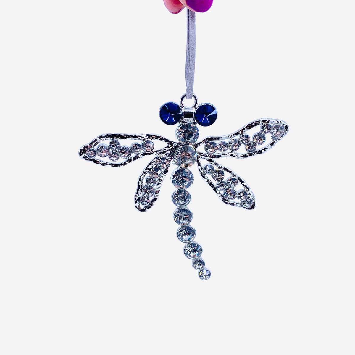 Crystal Dragonfly Ornament Oak Street 