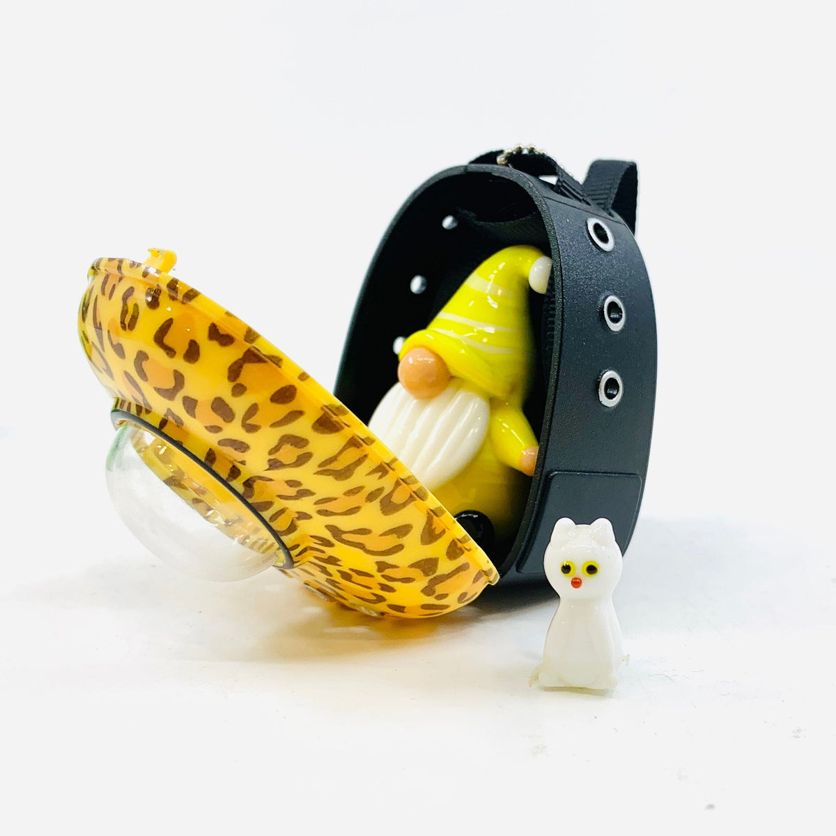 Miniature Pet Travel Backpack, Leopard Miniature - 