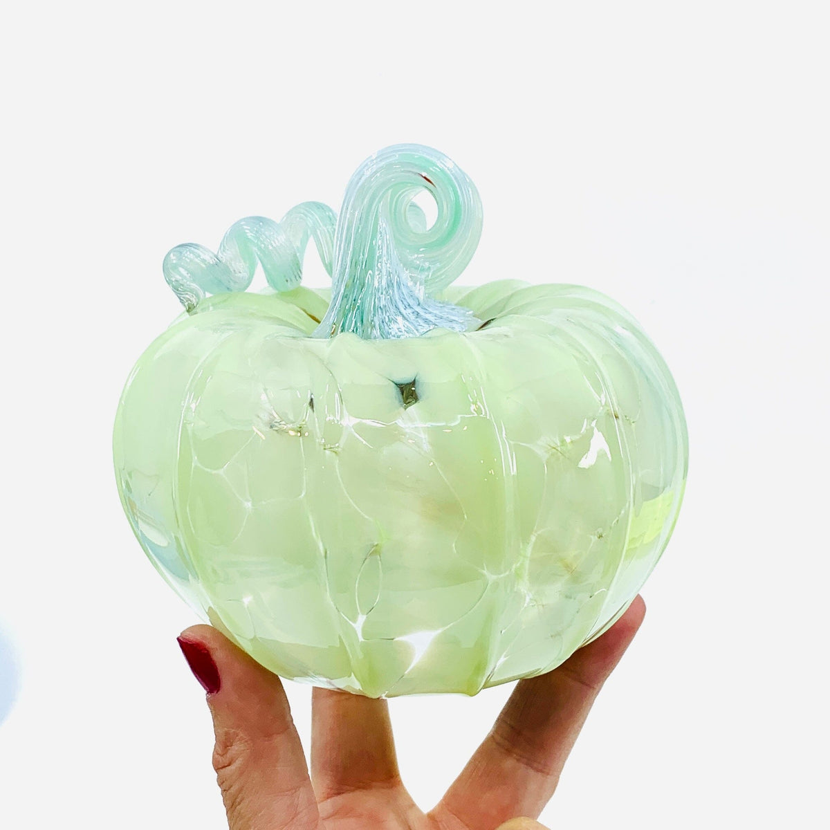 Daily Pumpkin 1809 Squat Gabby Luke Adams Glass Blowing Studio 